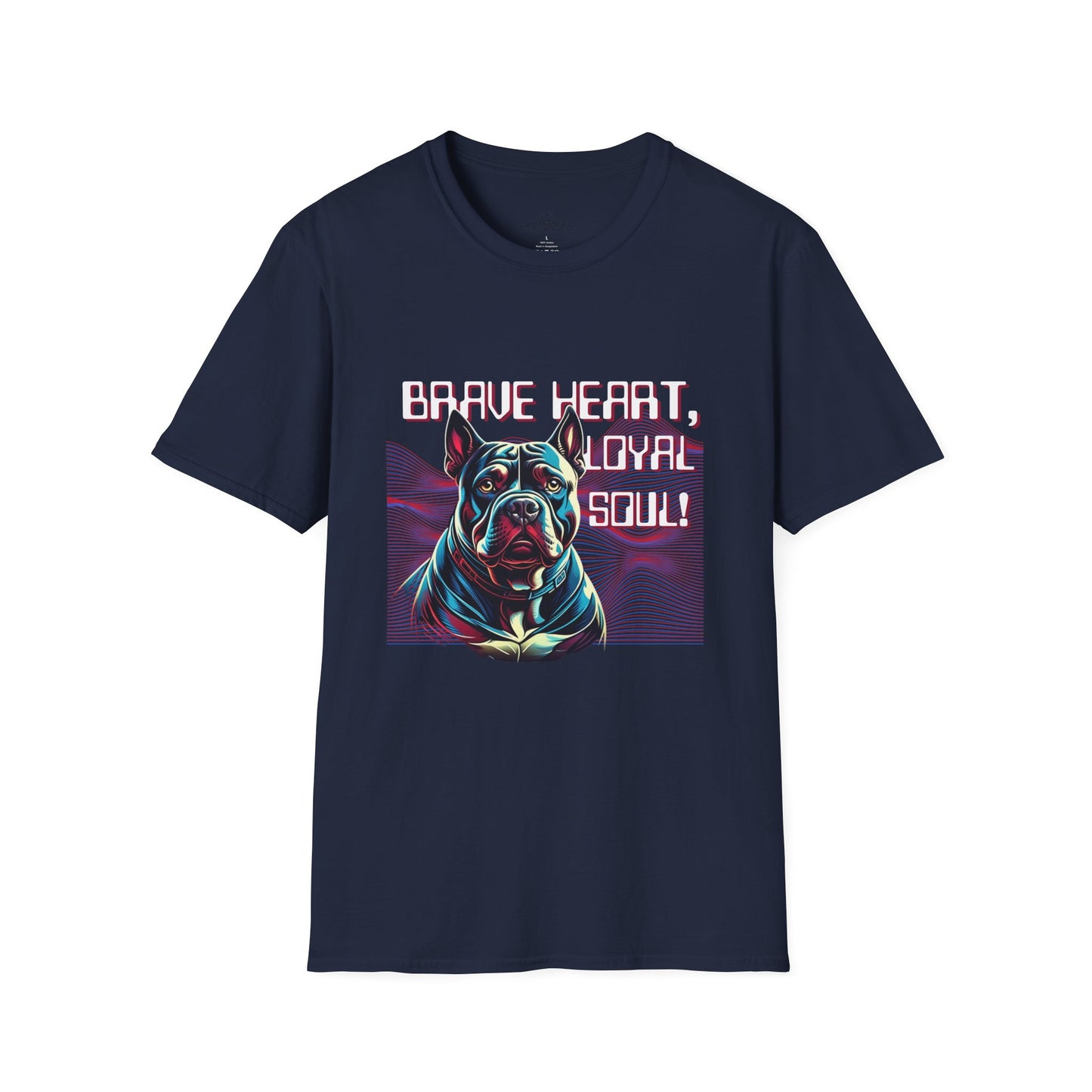 Brave Heart Loyal Soul Unisex Softstyle T-Shirt