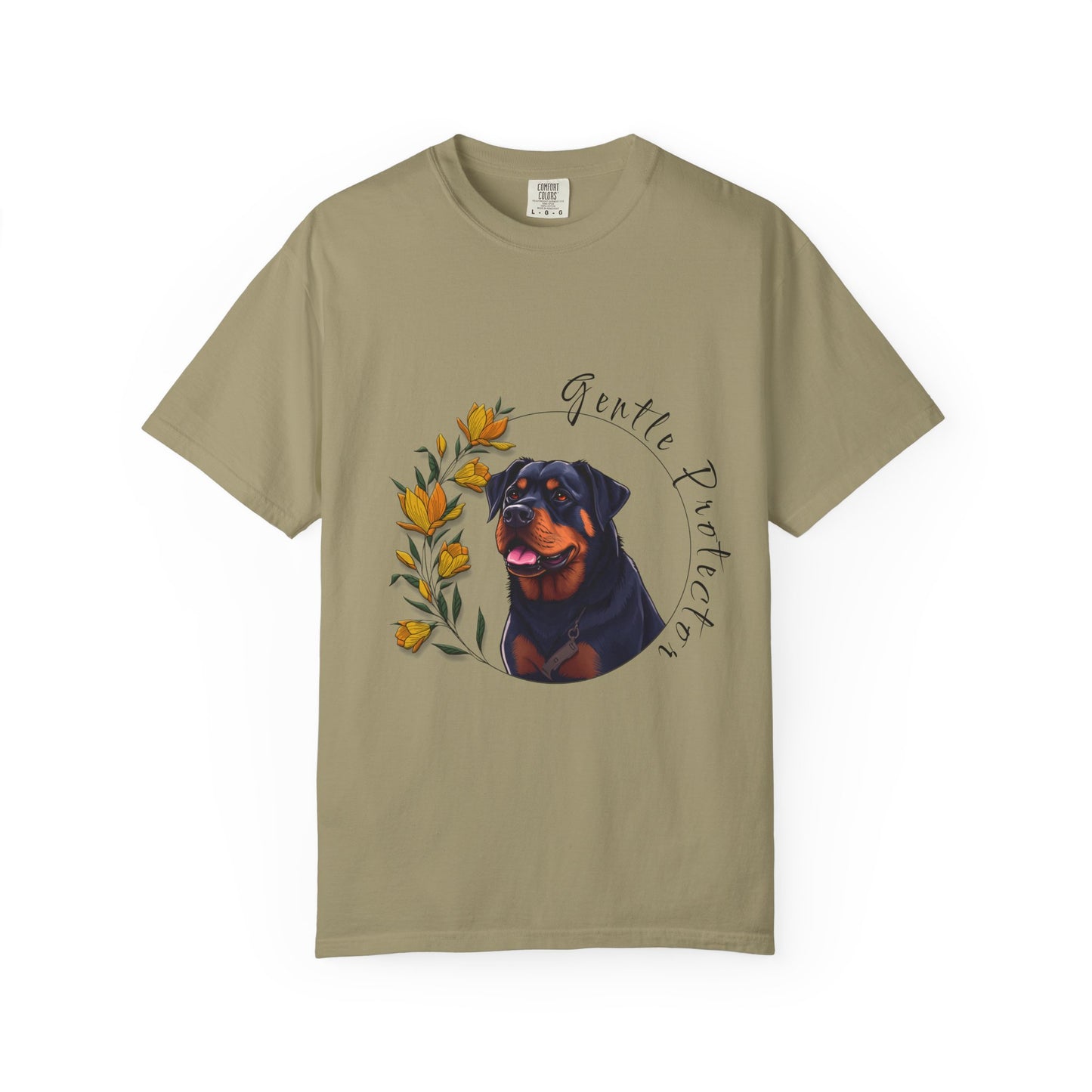 Gentle Protector Unisex Garment-Dyed T-Shirt - Dog Lover Apparel