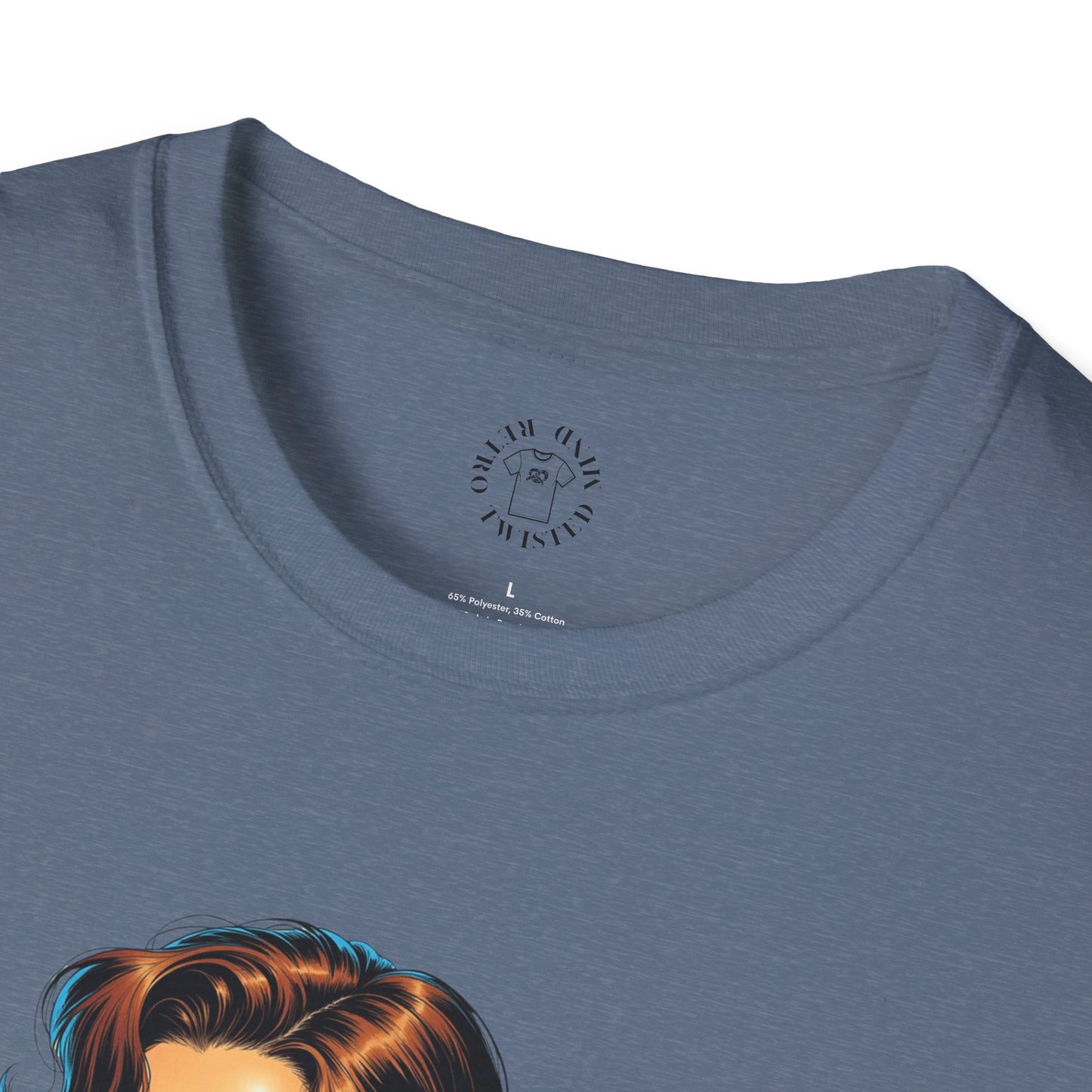 Retro Inspired 'Say Nothin' Unisex Softstyle T-Shirt,twisted