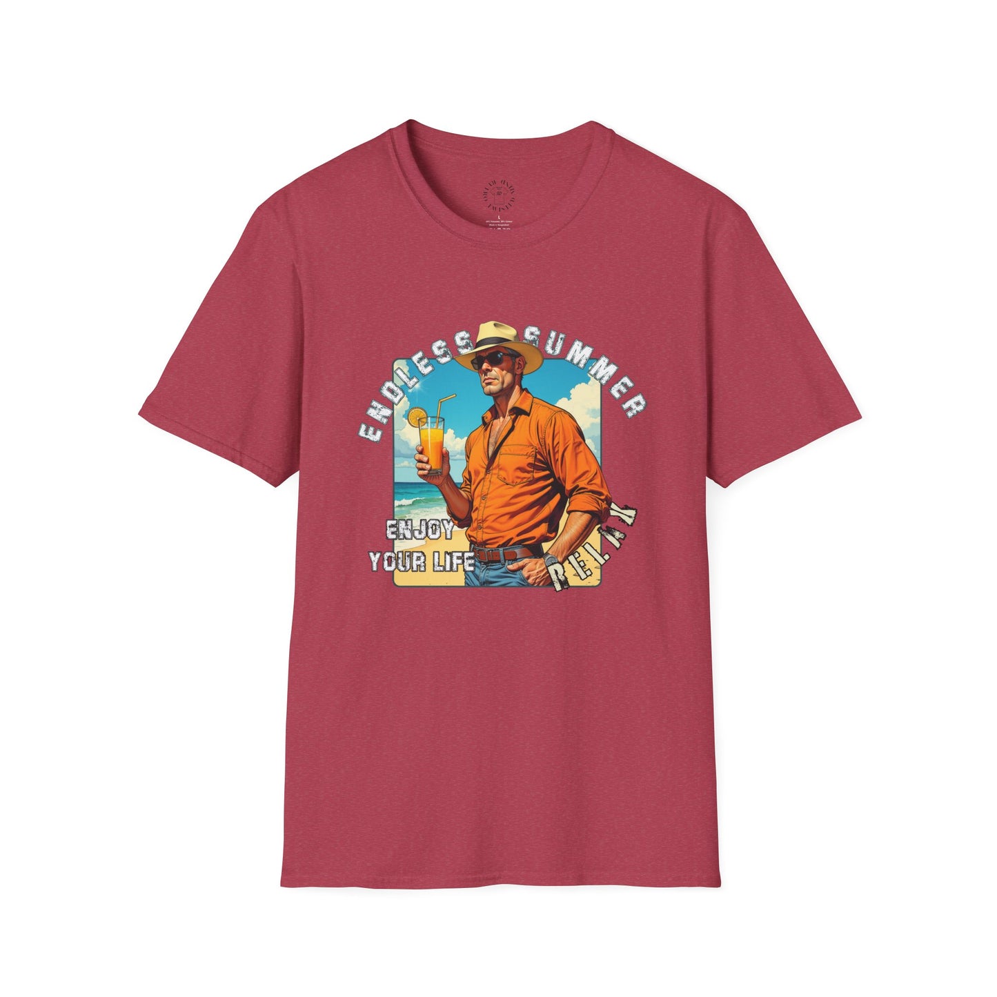 Endless Summer Unisex Softstyle T-Shirt – Enjoy Your Life Graphic Tee