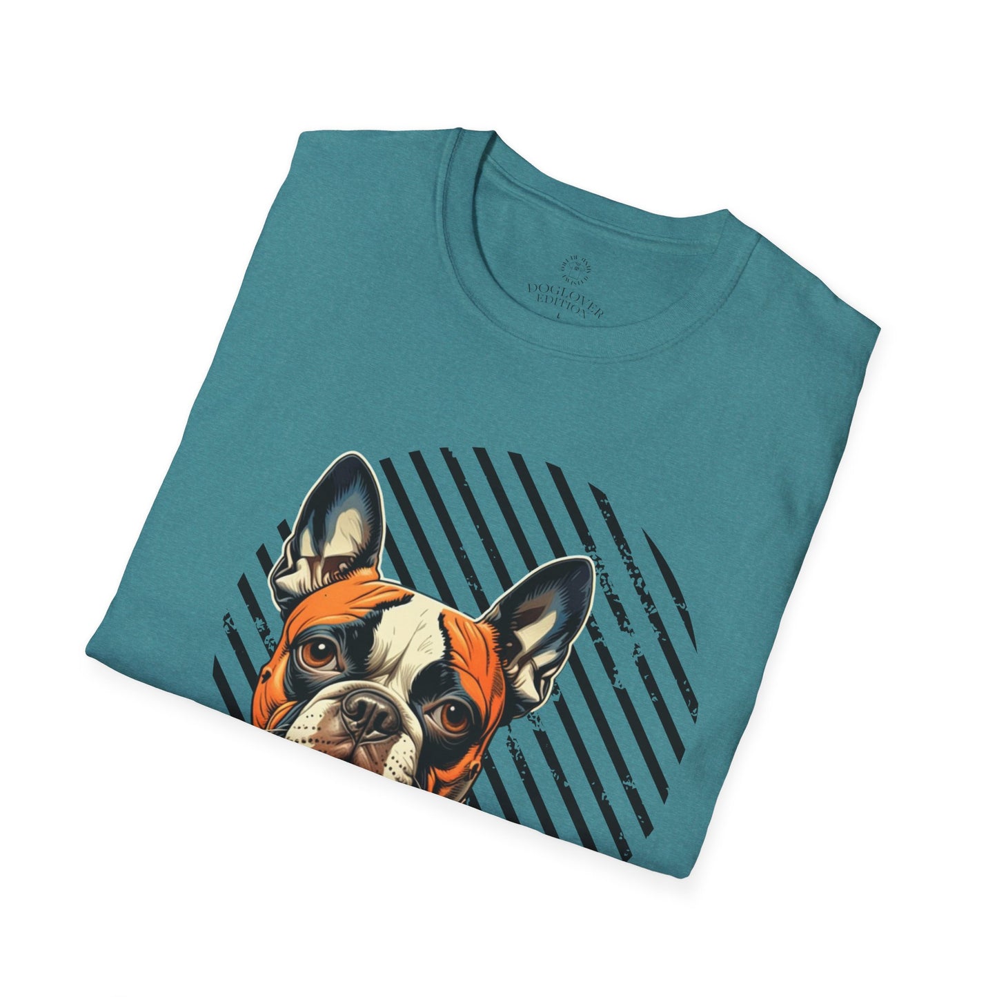 Pure Love French Bulldog Unisex Softstyle T-Shirt