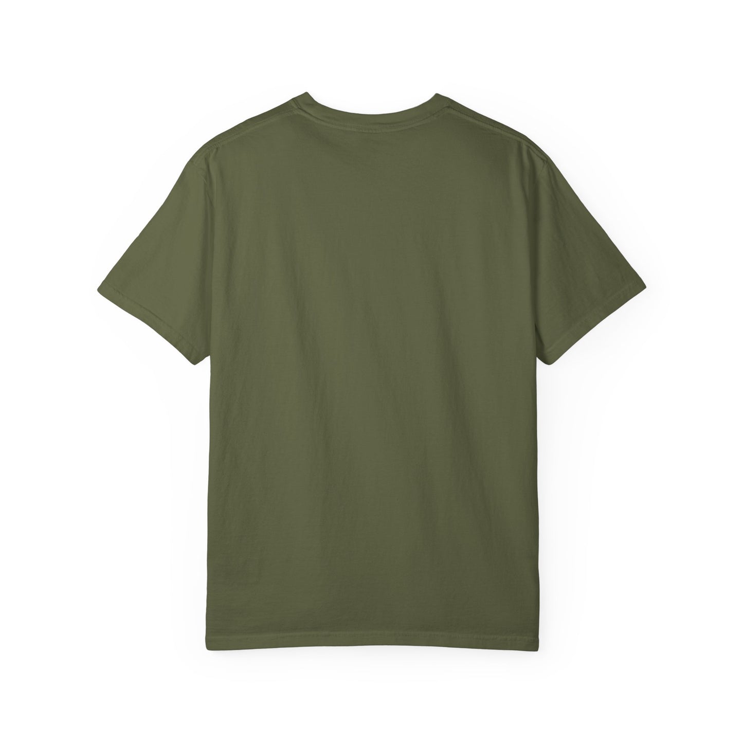 Cute French Bulldog Coffee T-Shirt - Unisex Garment-Dyed Tee
