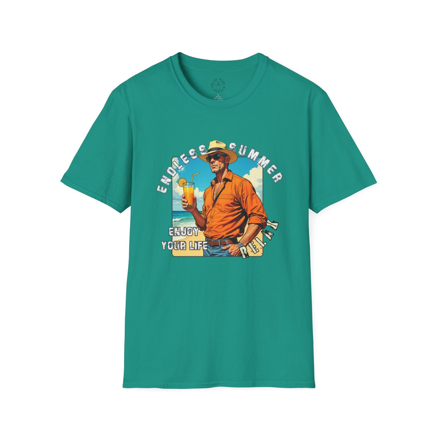Endless Summer Unisex Softstyle T-Shirt – Enjoy Your Life Graphic Tee