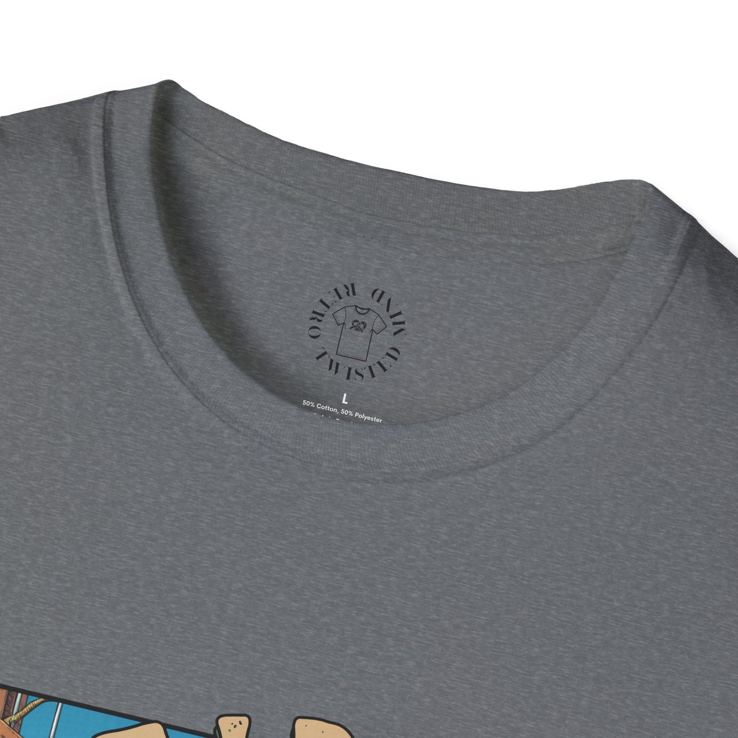 Florida Alligator Unisex Softstyle T-Shirt - Retro Vibe Casual Tee,vacation ,florida,