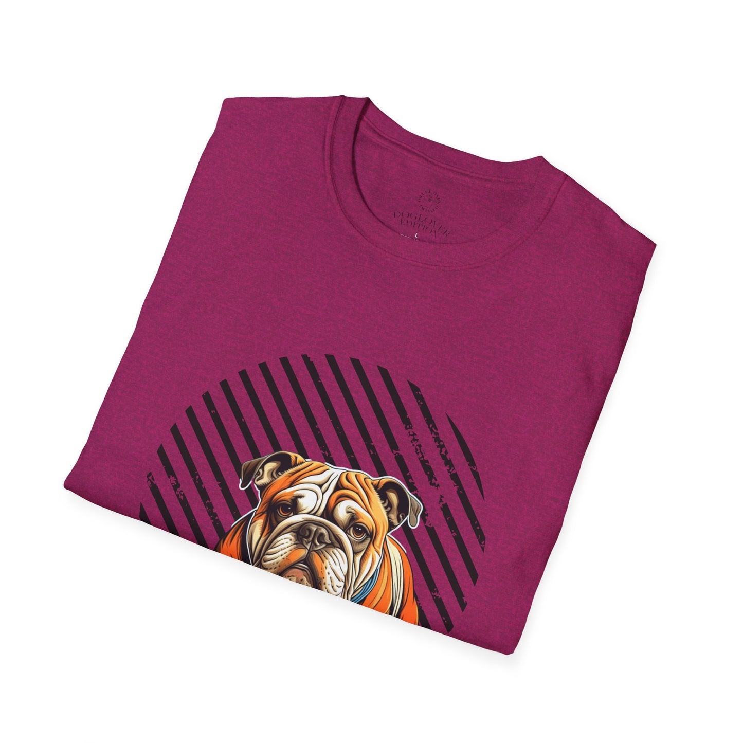 Pure Love Bulldog Unisex Softstyle T-Shirt