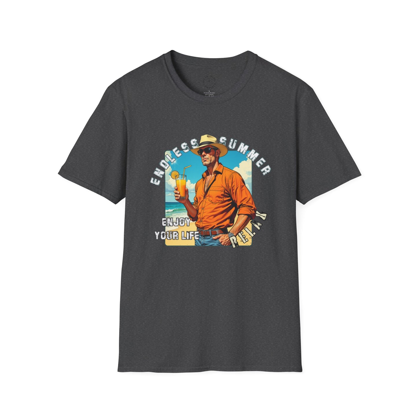 Endless Summer Unisex Softstyle T-Shirt – Enjoy Your Life Graphic Tee