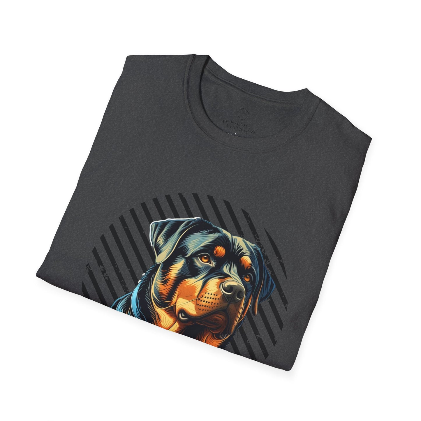 Pure Love Rottweiler Unisex Softstyle T-Shirt - Dog Lover Gift