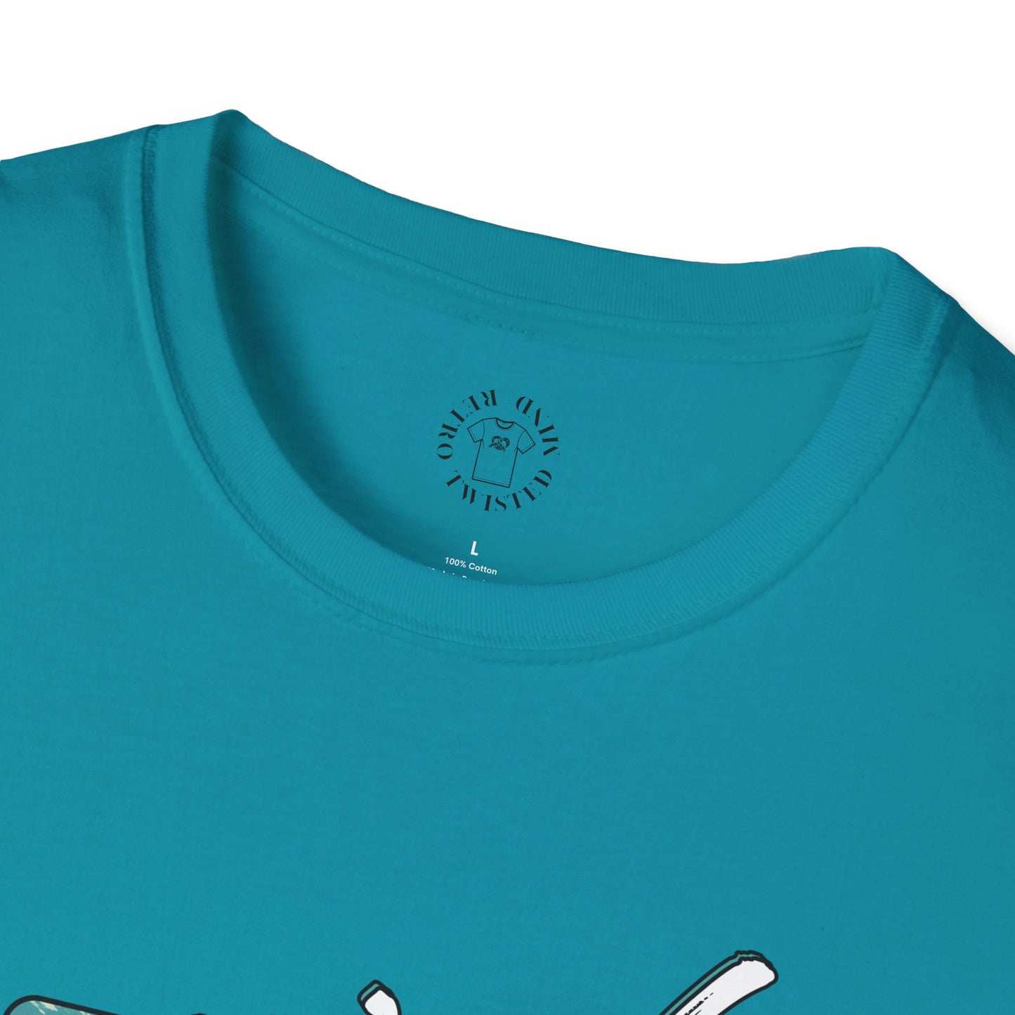 Florida Vibe Unisex Softstyle T-Shirt - Casual Beachwear Tee, manatee