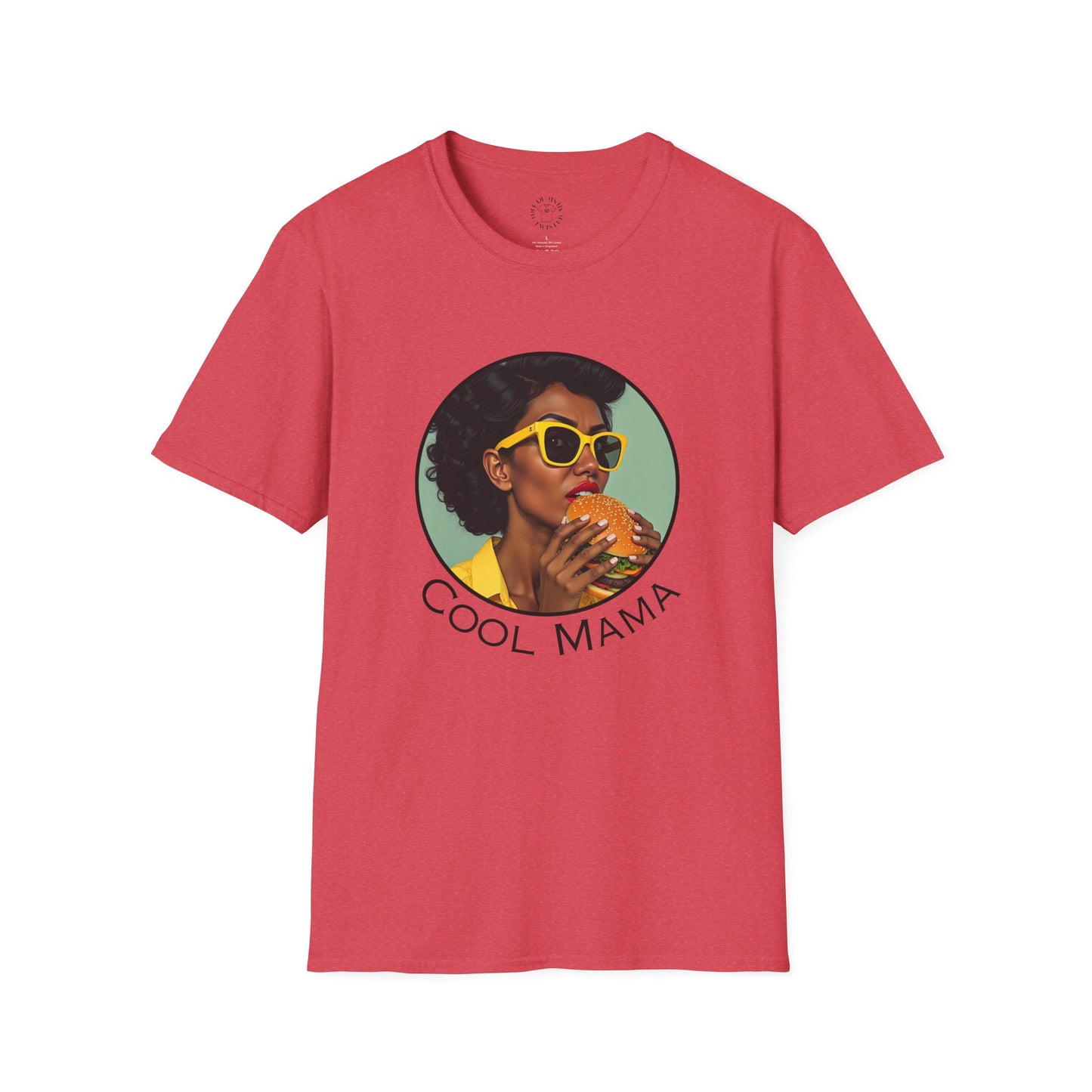 Cool Mama Graphic T-Shirt - Unisex Softstyle Tee for Trendy Moms