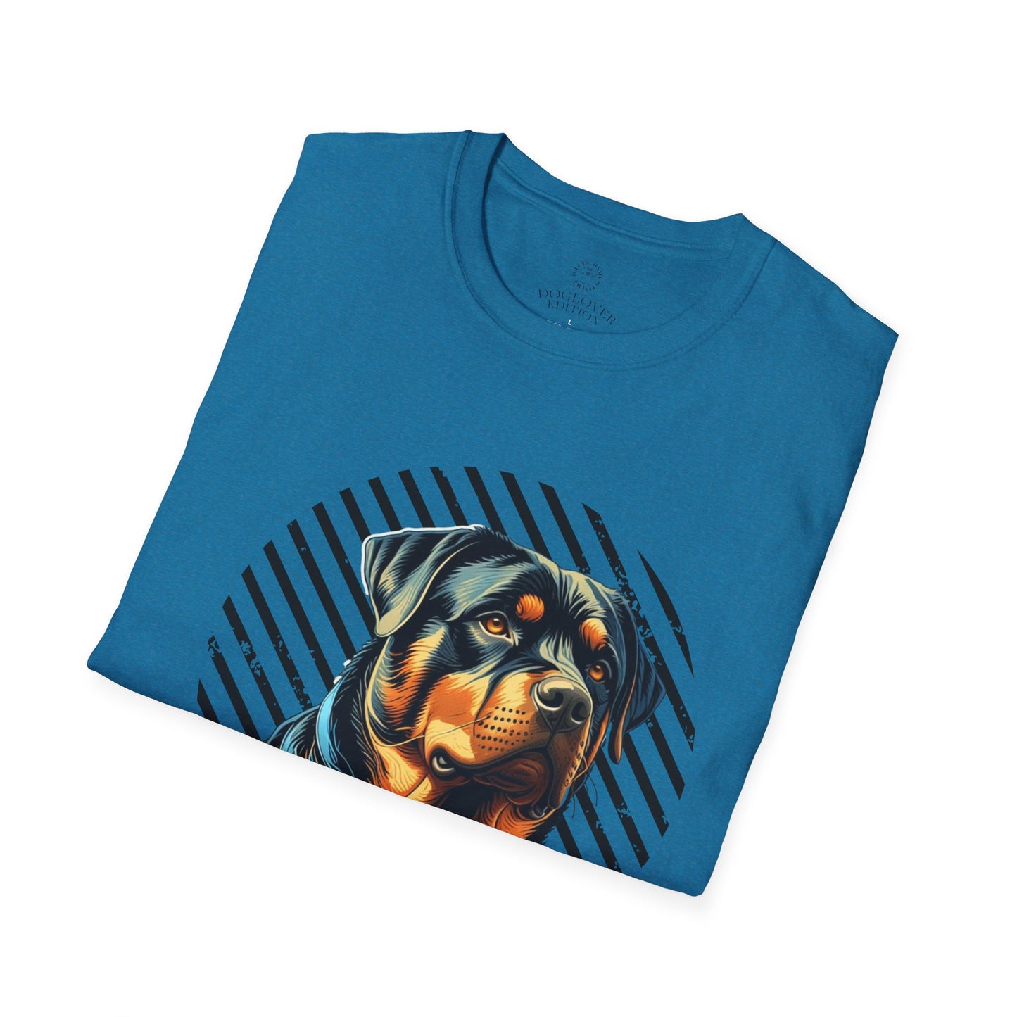 Pure Love Rottweiler Unisex Softstyle T-Shirt - Dog Lover Gift