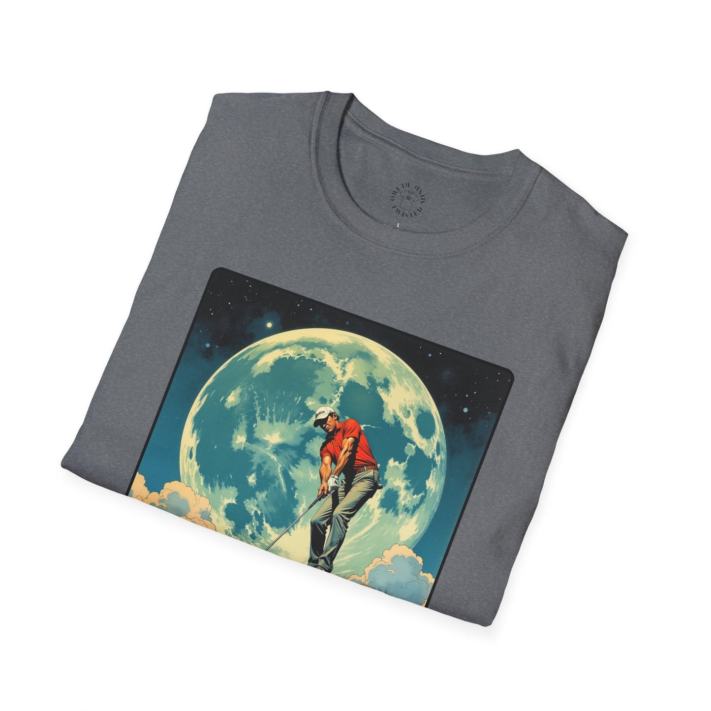 Retro Game Vibes Unisex Softstyle T-Shirt - 'My Game, My Rules' golf.sport