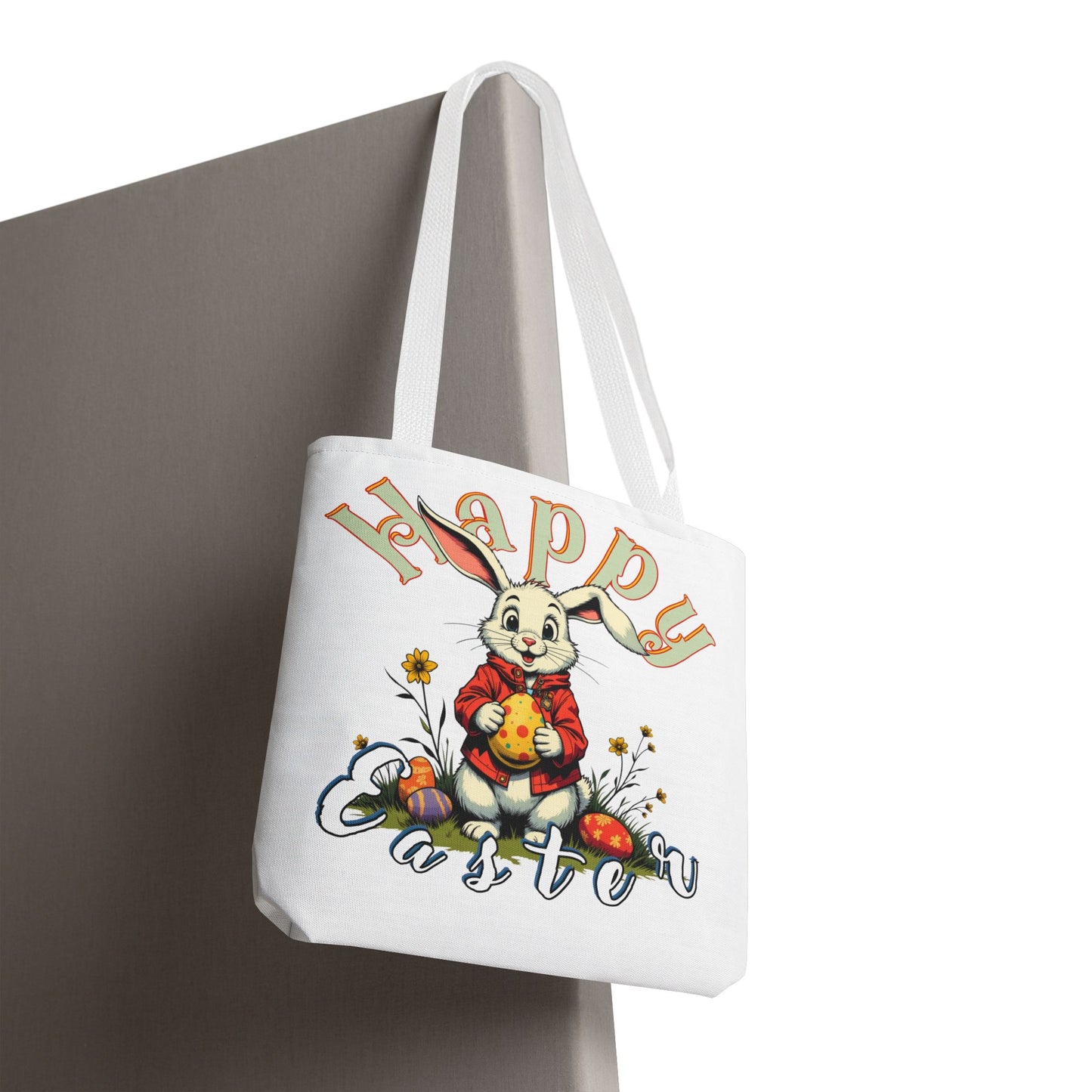 Easter Bunny Tote Bag - Celebrate Spring with Style, happe easter, bunny