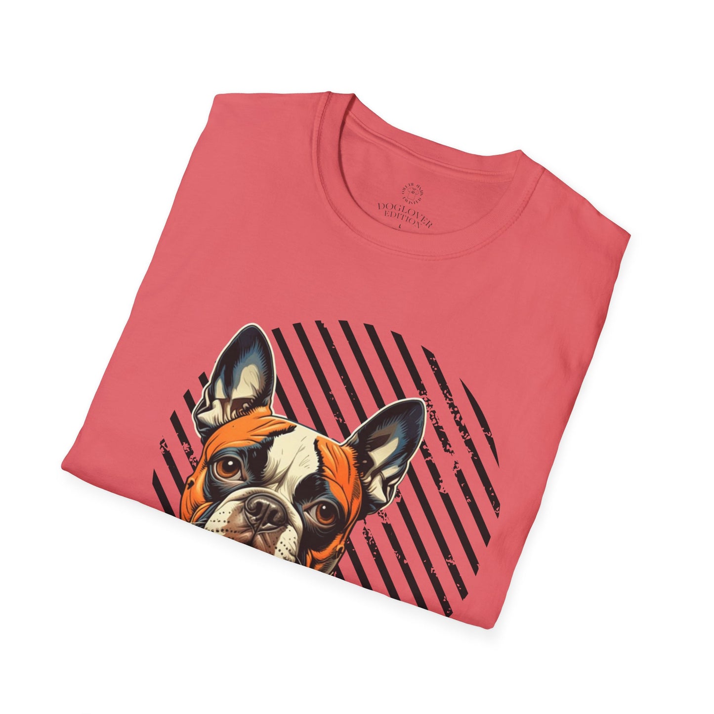 Pure Love French Bulldog Unisex Softstyle T-Shirt