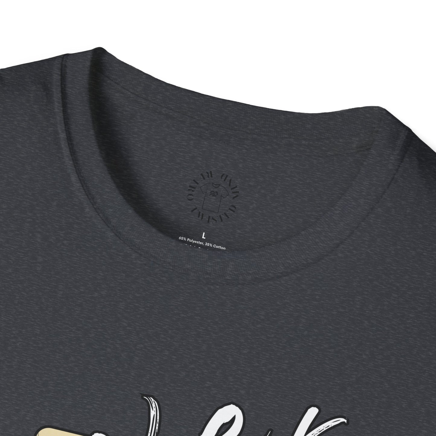 Never Slow Down Motorcycle T-Shirt - Unisex Softstyle Graphic Tee,biker, scull ,twisted
