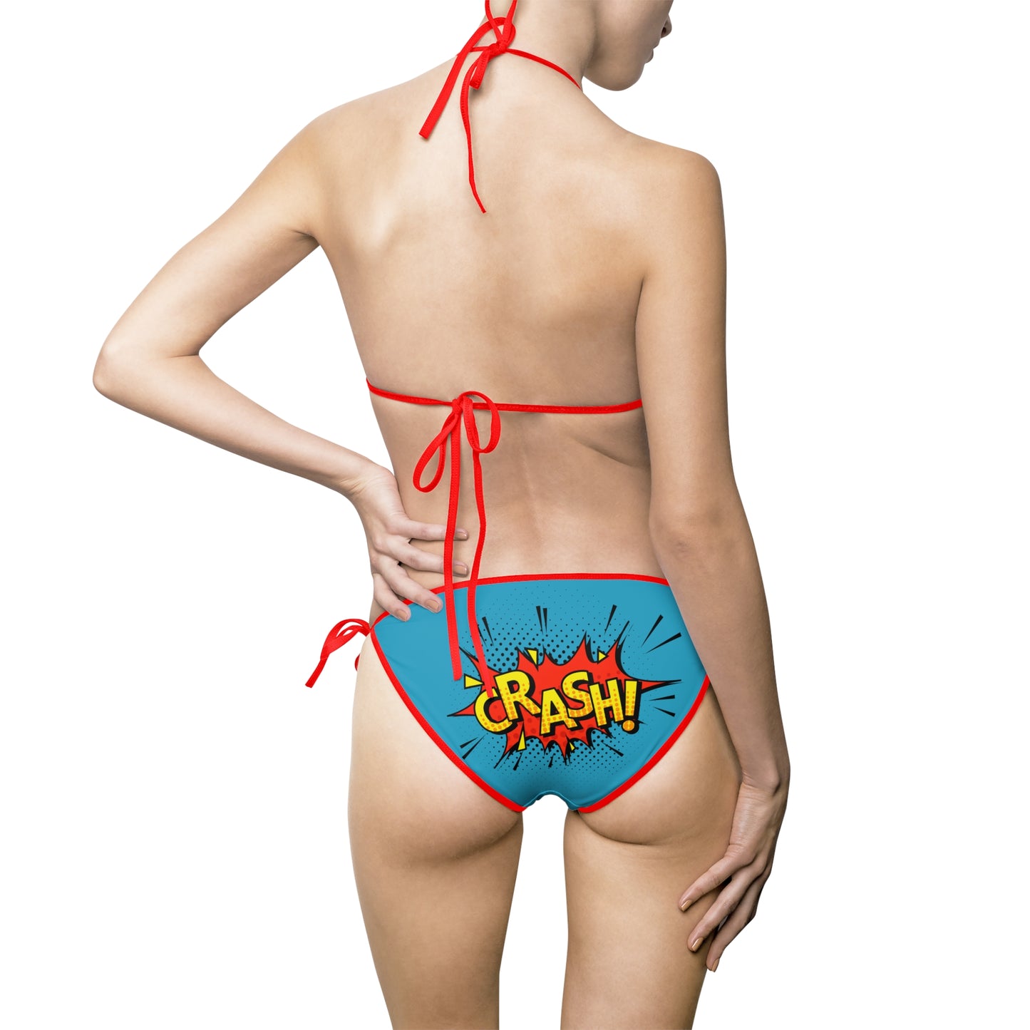 Bee-themed Women's Bikini Swimsuit - Fun Summer Swimwear