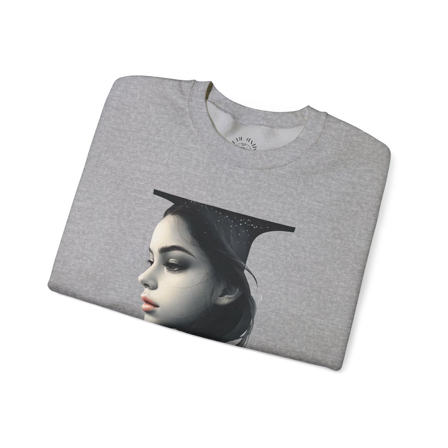 Letter I, Stylish Artistic Sweatshirt, Trendy Crewneck, Graphic Sweater, Cozy Unisex Top, Unique Gift for Art Lovers, Everyday Comfort