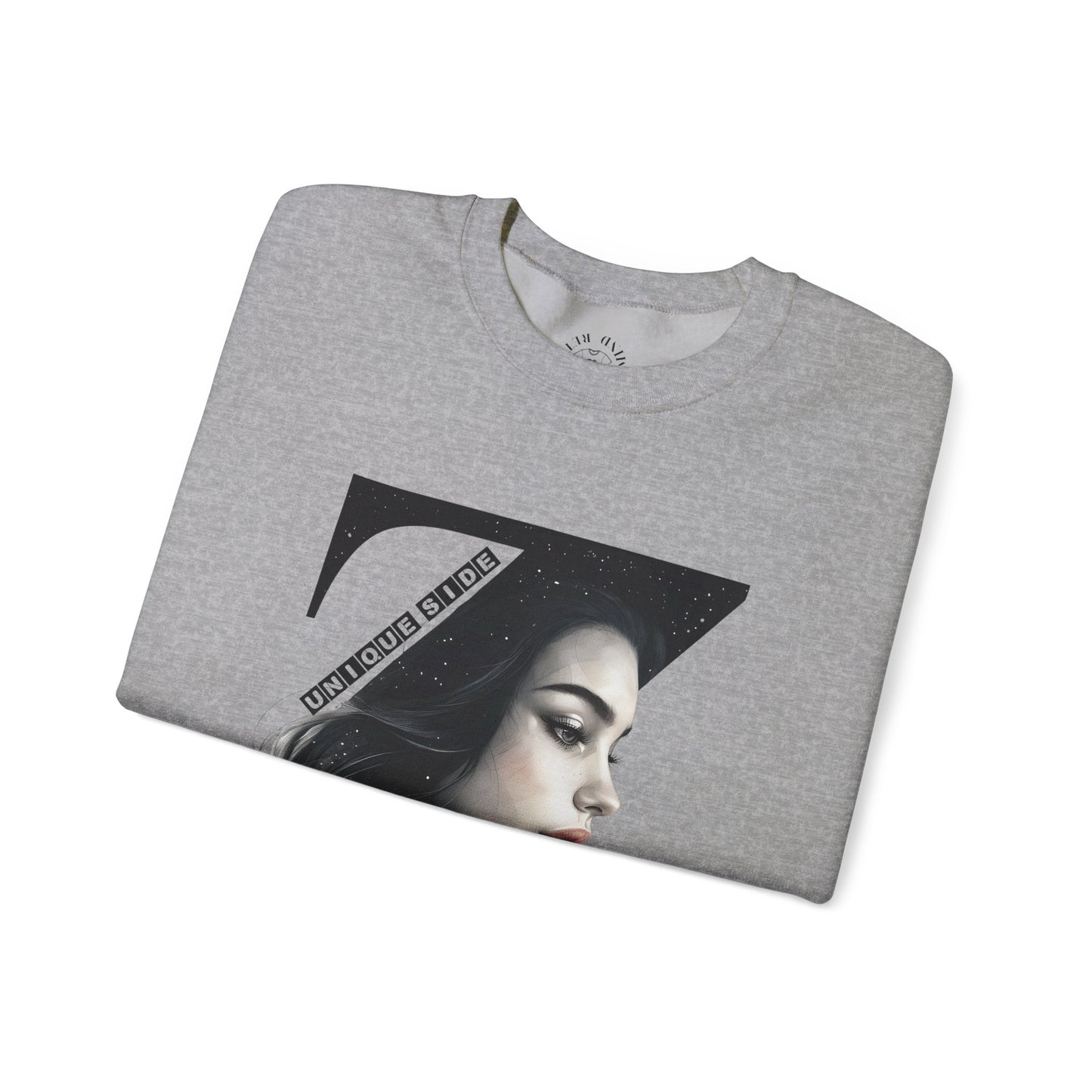 Letter Z, Stylish Artistic Sweatshirt, Trendy Crewneck, Graphic Sweater, Cozy Unisex Top, Unique Gift for Art Lovers, Everyday Comfort