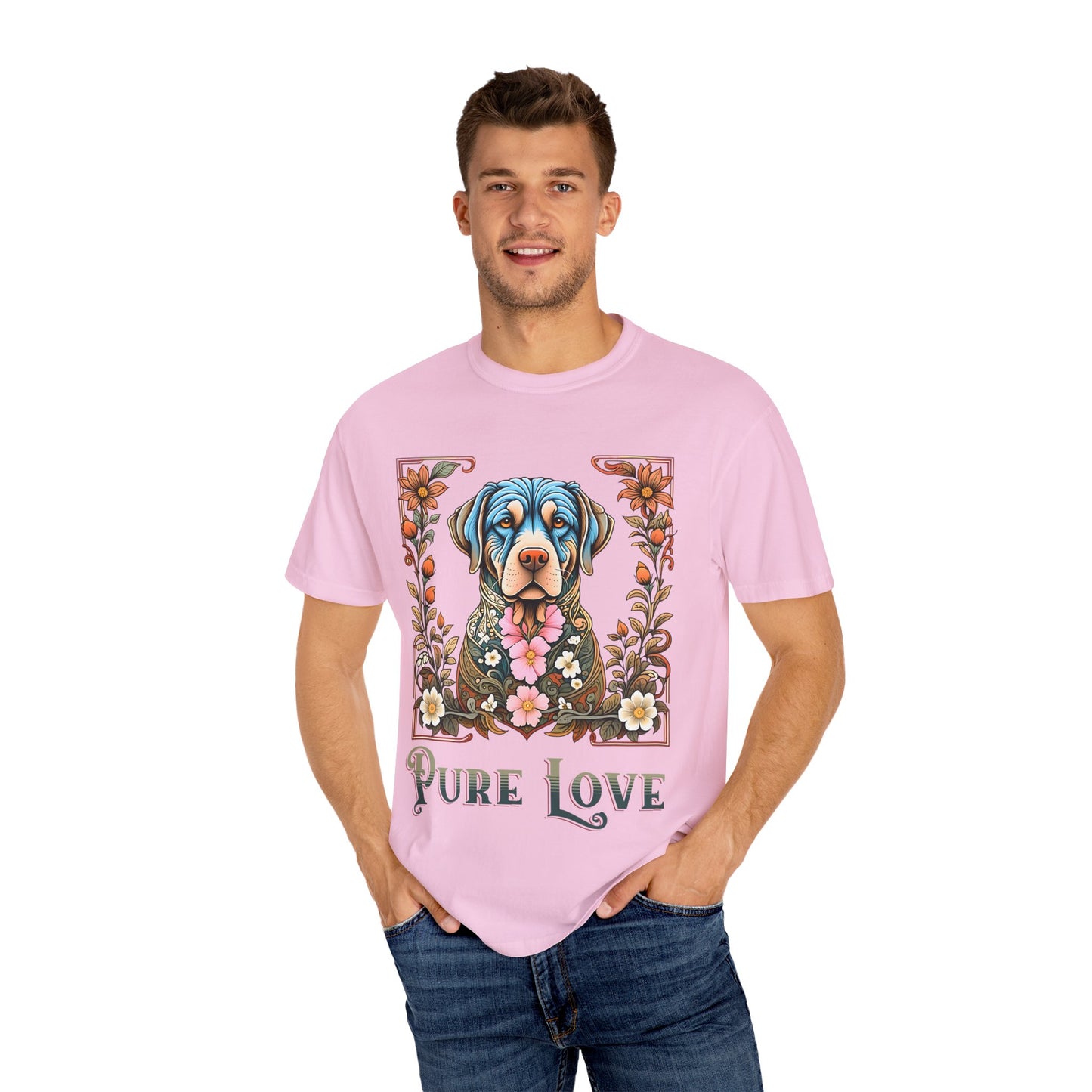 Pure Love Dog Graphic Unisex T-Shirt