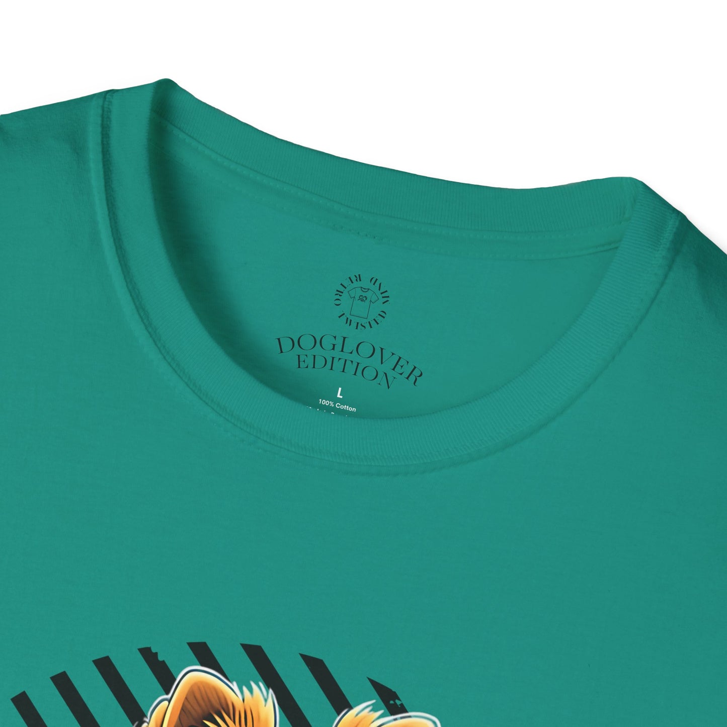 Unisex Softstyle T-Shirt - 'Pure Love' Pomeranian Print