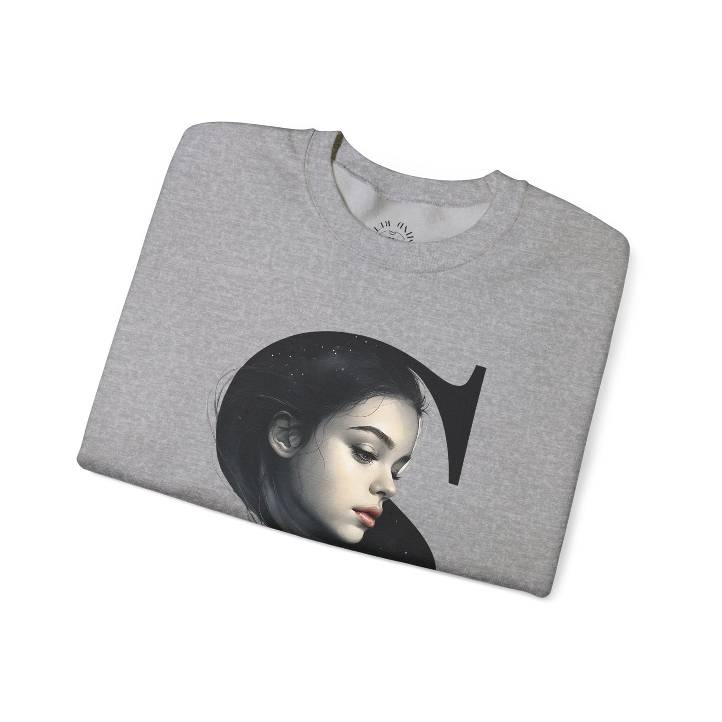 Letter S, Stylish Artistic Sweatshirt, Trendy Crewneck, Graphic Sweater, Cozy Unisex Top, Unique Gift for Art Lovers, Everyday Comfort