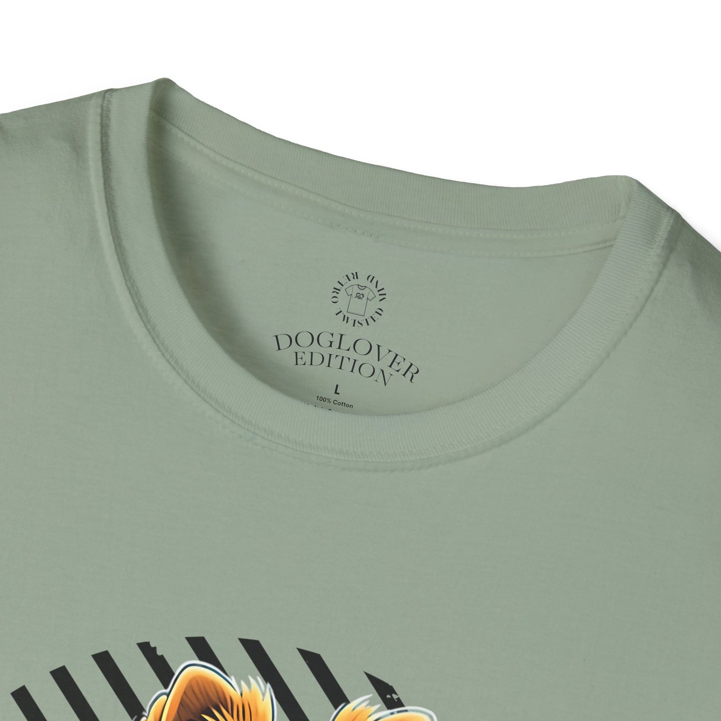 Unisex Softstyle T-Shirt - 'Pure Love' Pomeranian Print