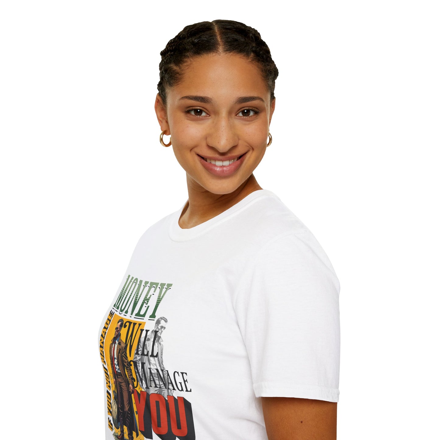 Money Management Inspirational Unisex T-Shirt - Be Smart,twisted