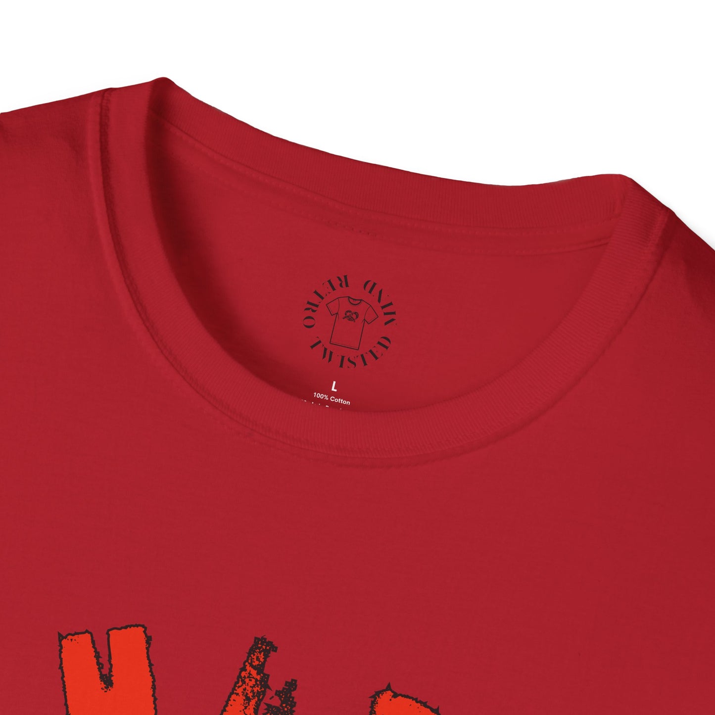 Whimsical Cow Graphic Unisex Softstyle T-Shirt - 'What bull Shhh...'