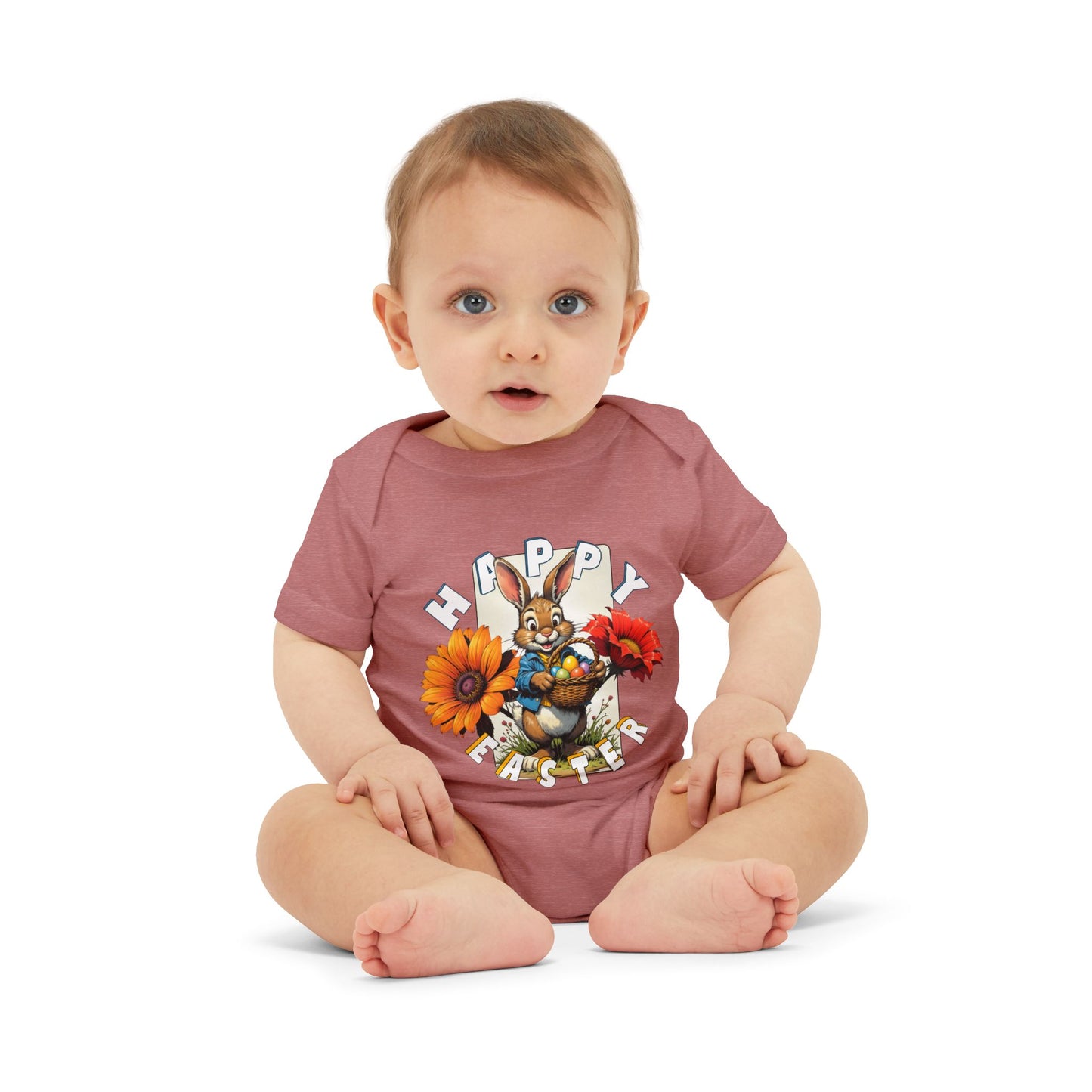 Easter Bunny Infant One Piece - Cute Baby Bodysuit for Spring Celebrations