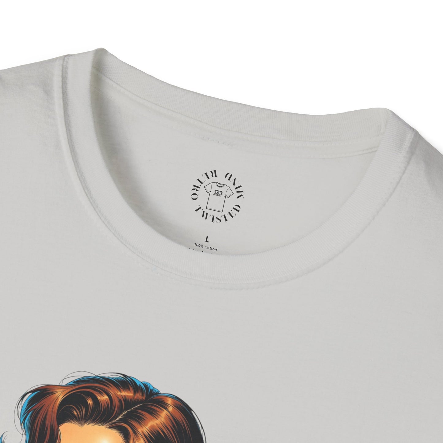 Retro Inspired 'Say Nothin' Unisex Softstyle T-Shirt,twisted