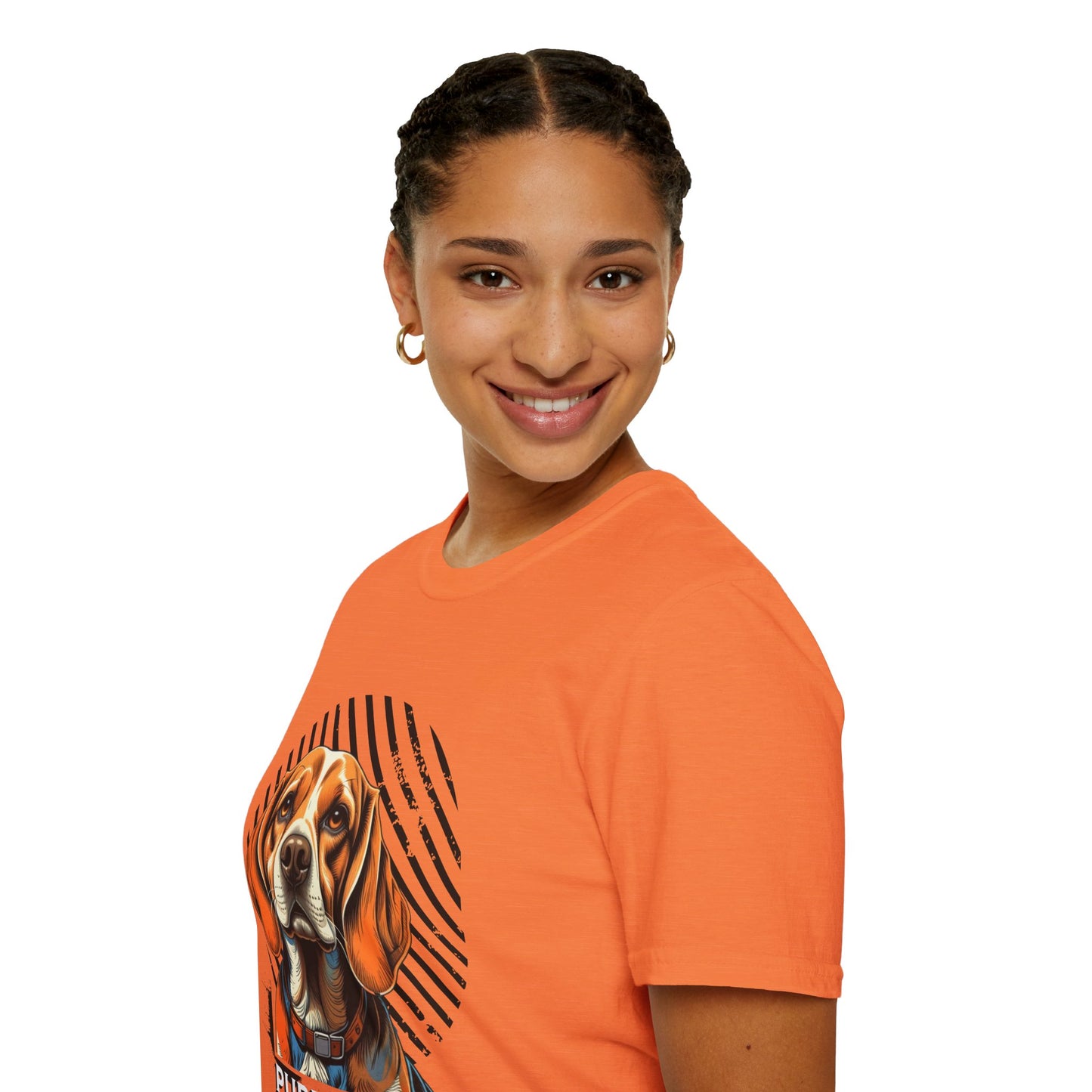 Pure Love Dog T-Shirt - Unisex Softstyle Tee for Animal Lovers