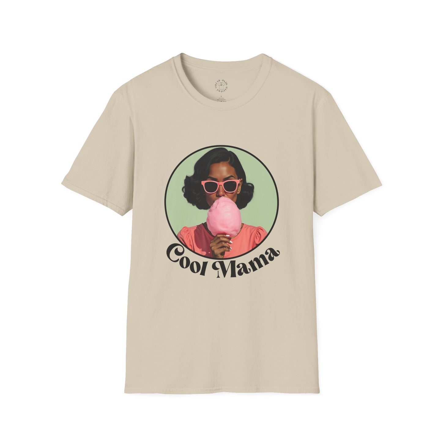 Cool Mama Graphic Unisex Softstyle T-Shirt - Perfect for Moms, Fun Gift for Mother's Day