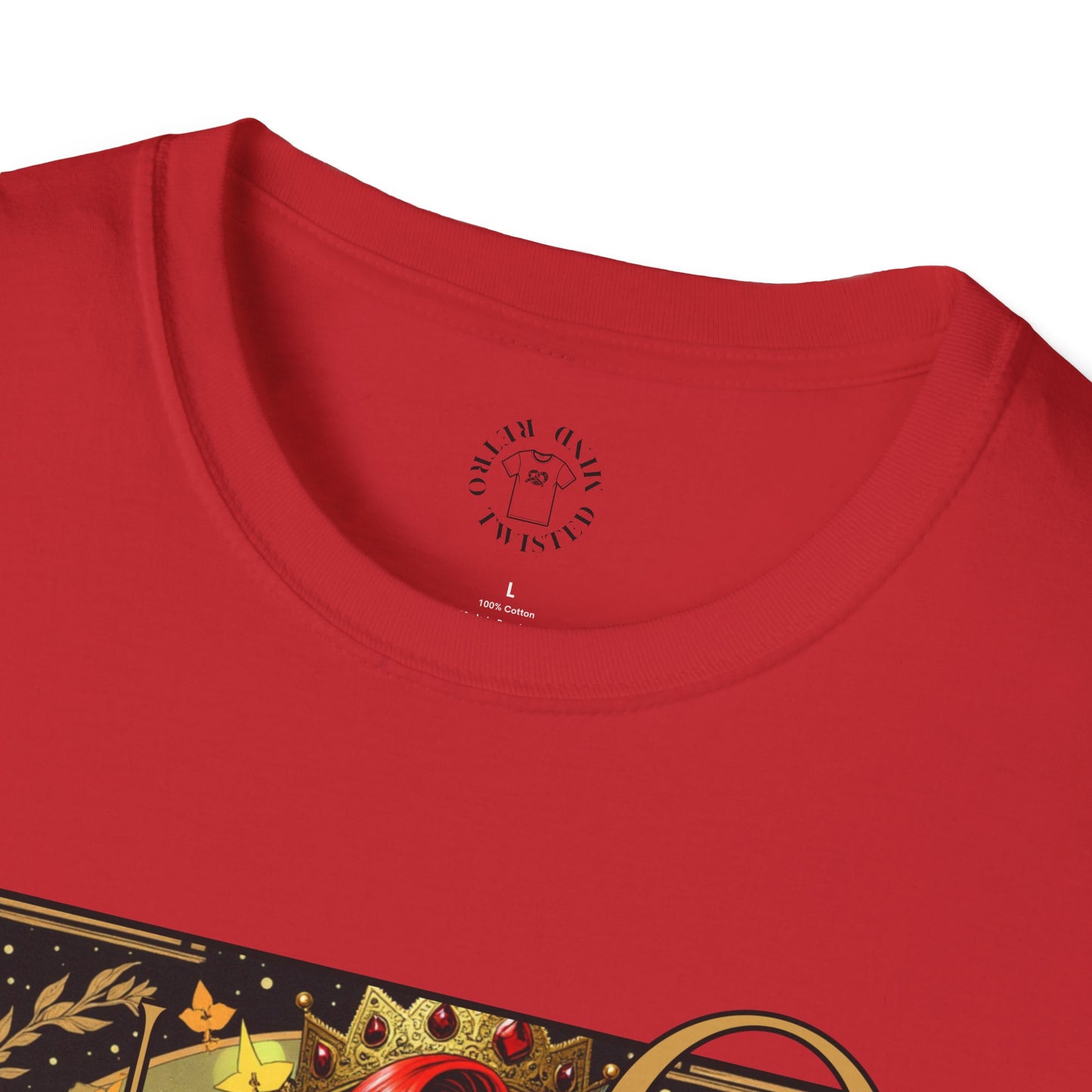 Enchanting Queen Graphic Unisex Softstyle T-Shirt,queen,girl