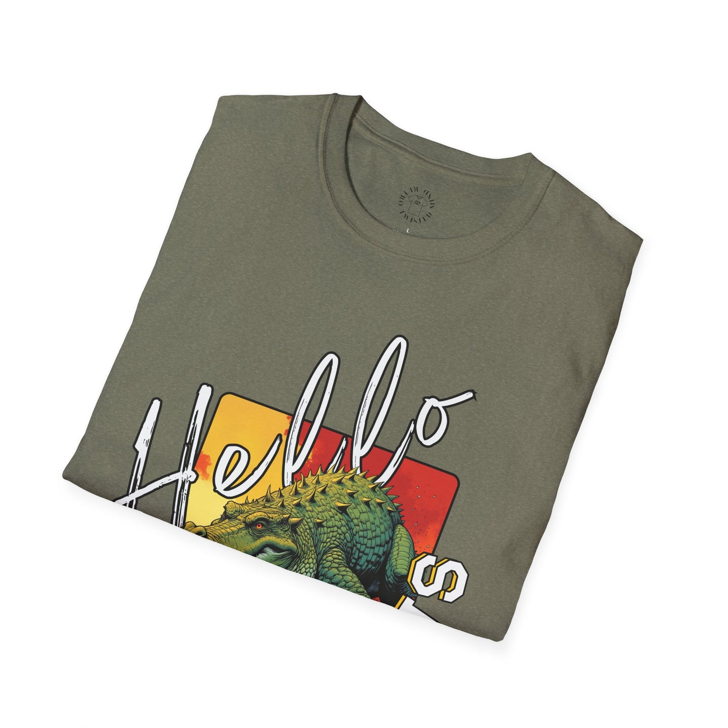 Hello Gorgeous Unisex Softstyle T-Shirt – Fun and Casual Graphic Tee,florida,gator,