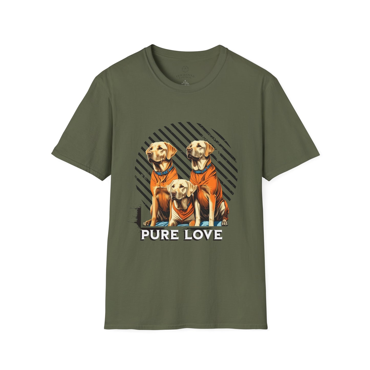 Pure Love Dogs Unisex Softstyle T-Shirt - Perfect Gift for Dog Lovers