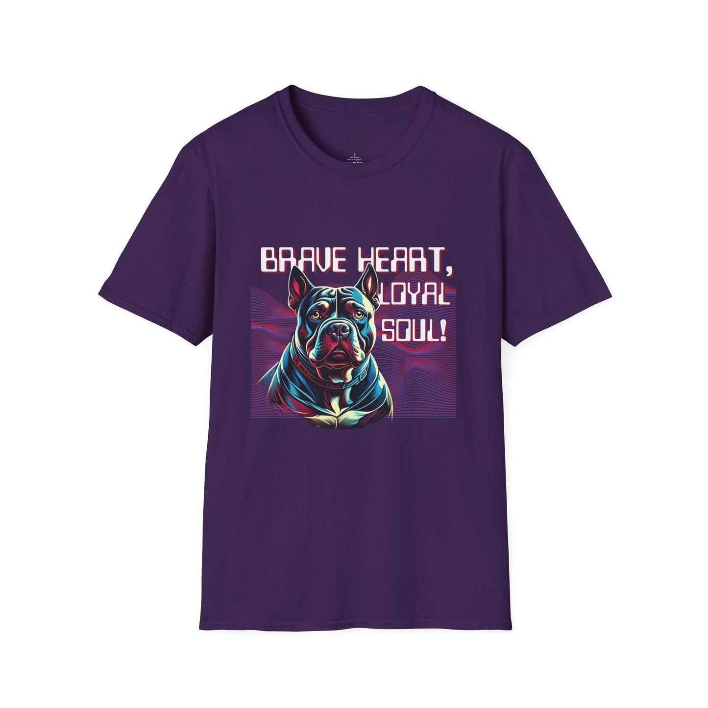 Brave Heart Loyal Soul Unisex Softstyle T-Shirt