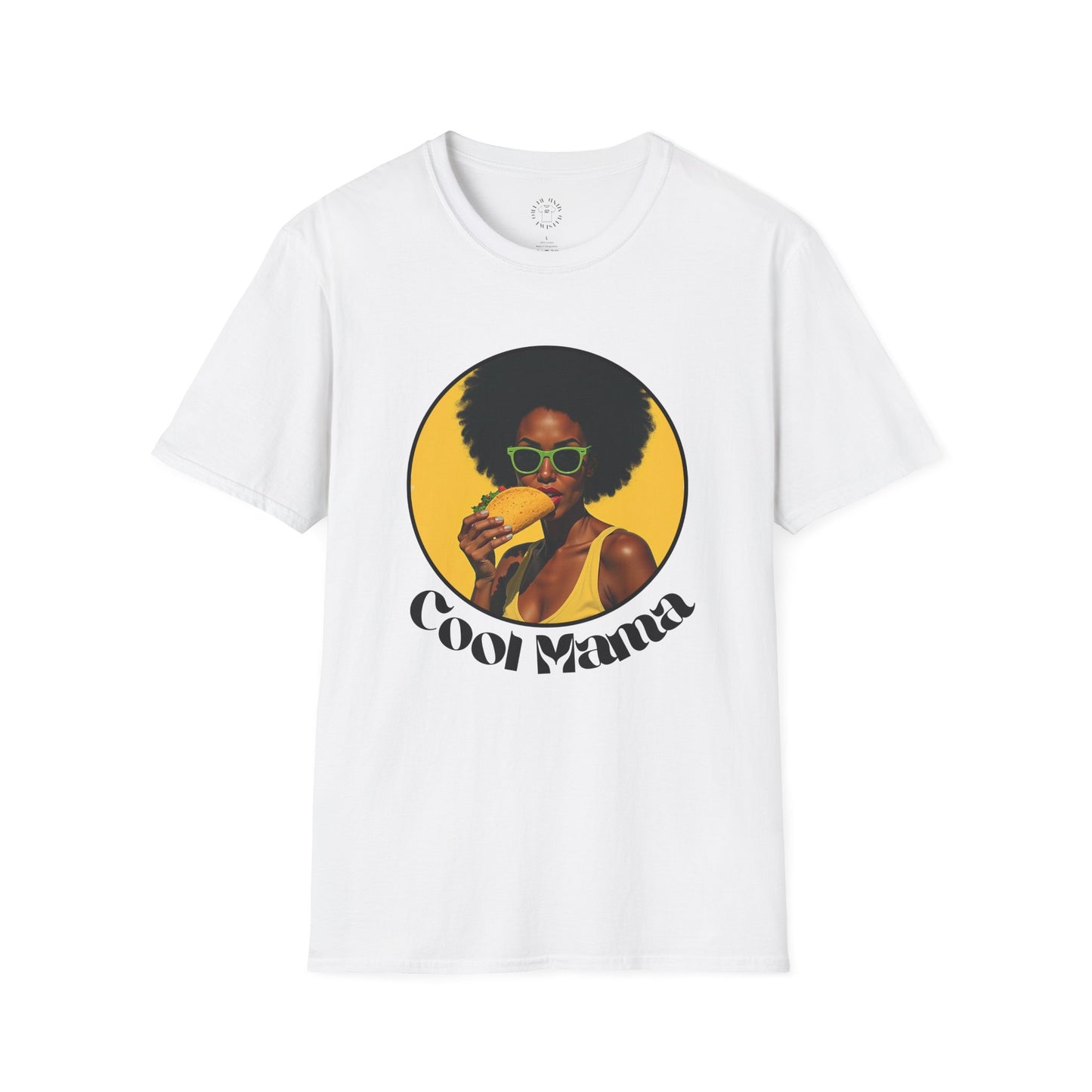 Cool Mama Unisex Softstyle T-Shirt - Fun & Funky Graphic Tee for Moms,mom