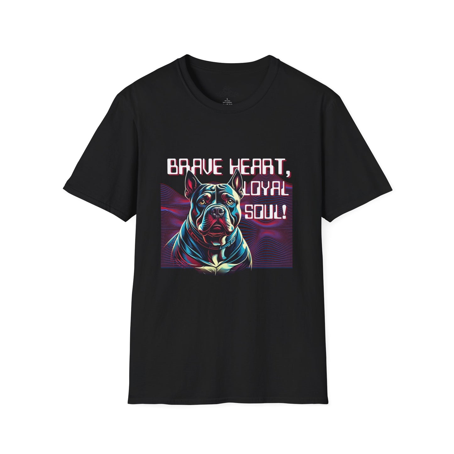 Brave Heart Loyal Soul Unisex Softstyle T-Shirt