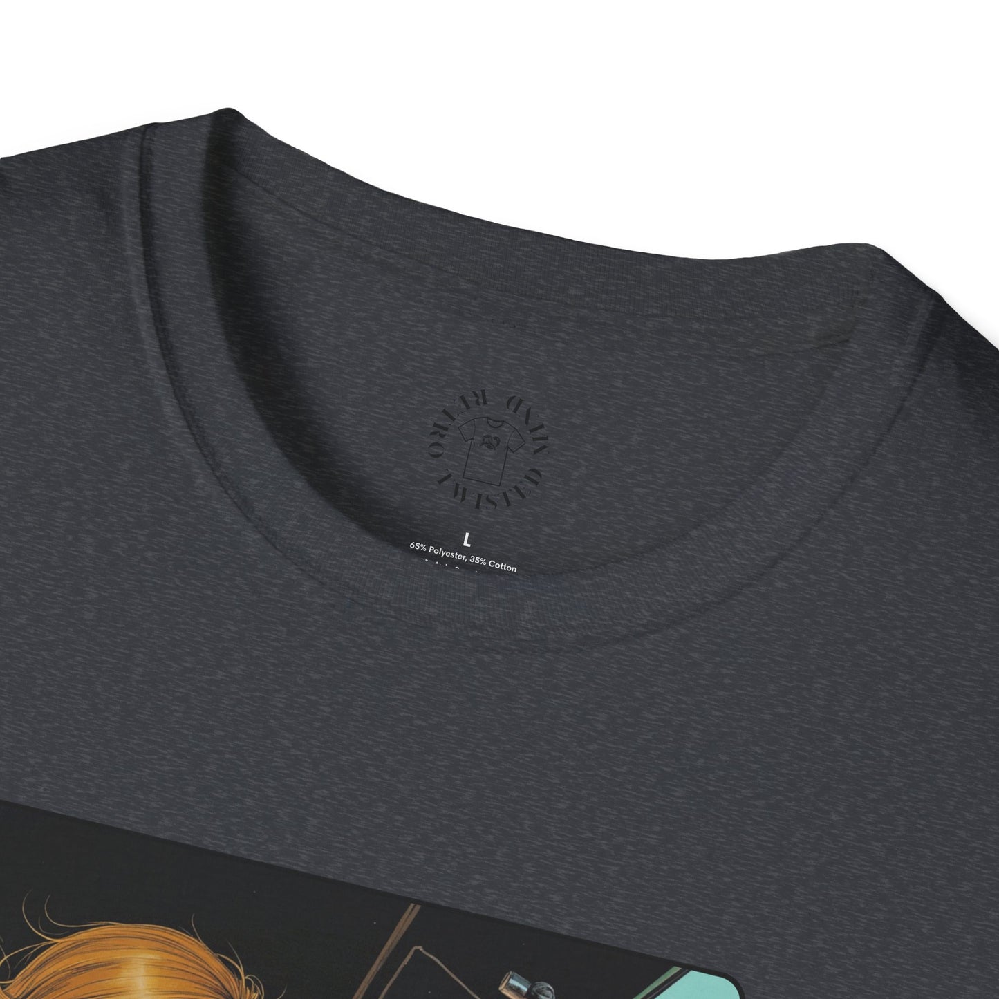In My Element Graphic T-Shirt | Unisex Softstyle Tee,woman driving