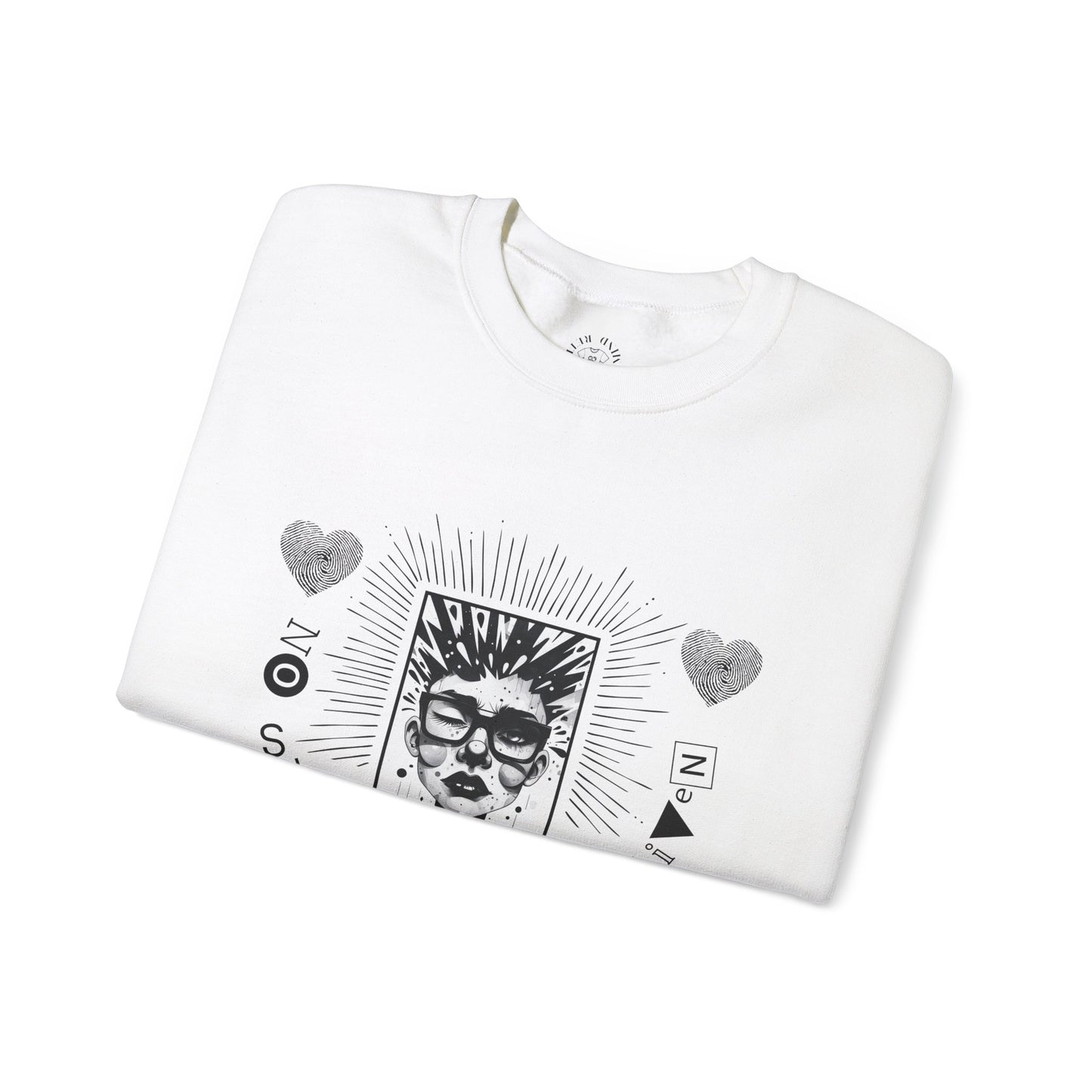 No Longer Afraid Unisex Crewneck Sweatshirt. twisted mind