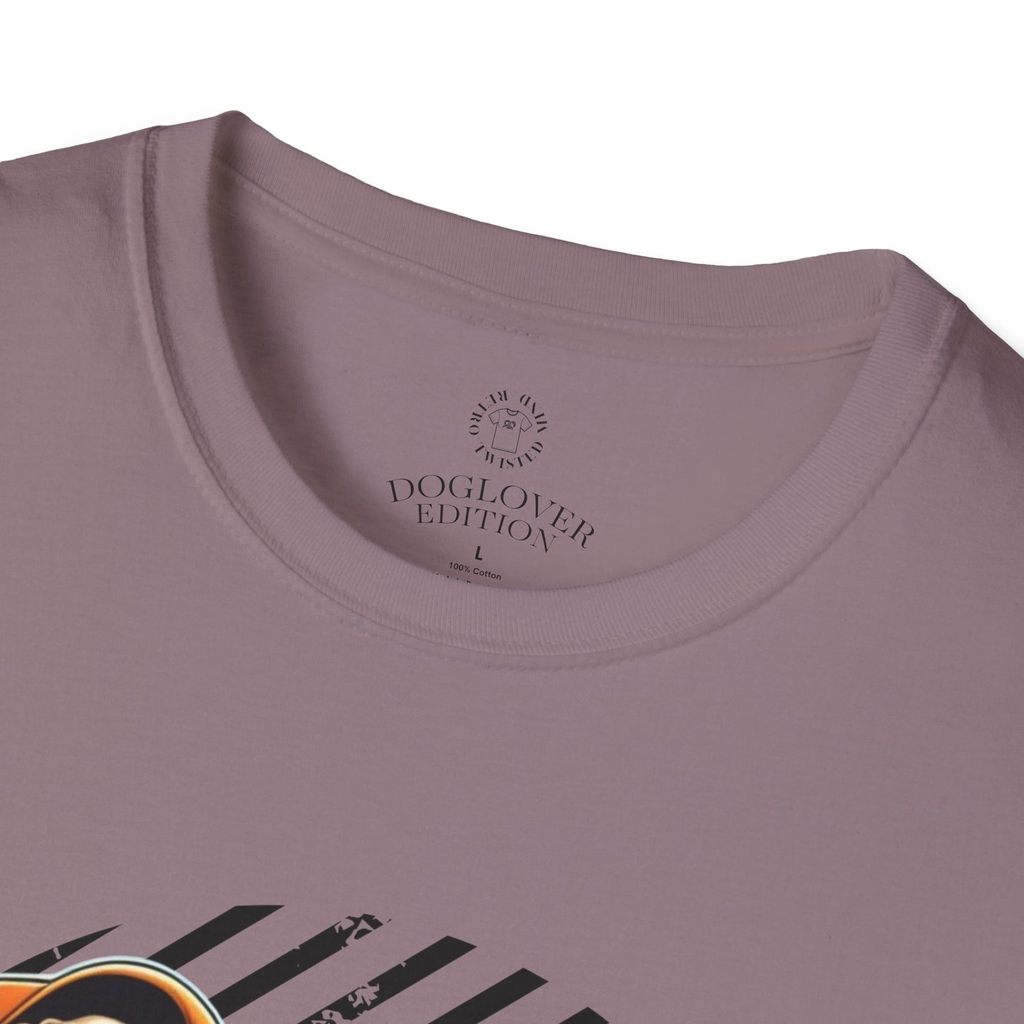 Unisex Softstyle T-Shirt - Pure Love Pitbull Graphic Tee