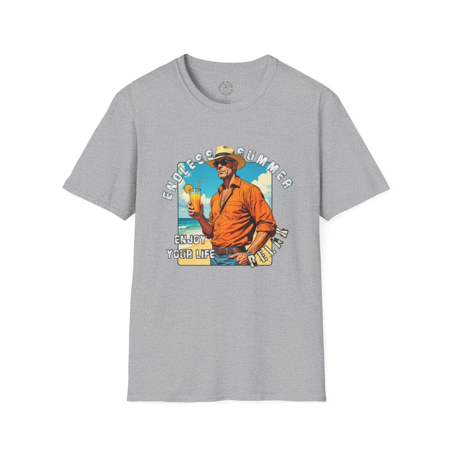 Endless Summer Unisex Softstyle T-Shirt – Enjoy Your Life Graphic Tee