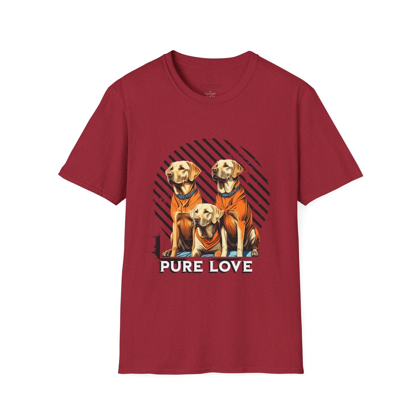 Pure Love Dogs Unisex Softstyle T-Shirt - Perfect Gift for Dog Lovers