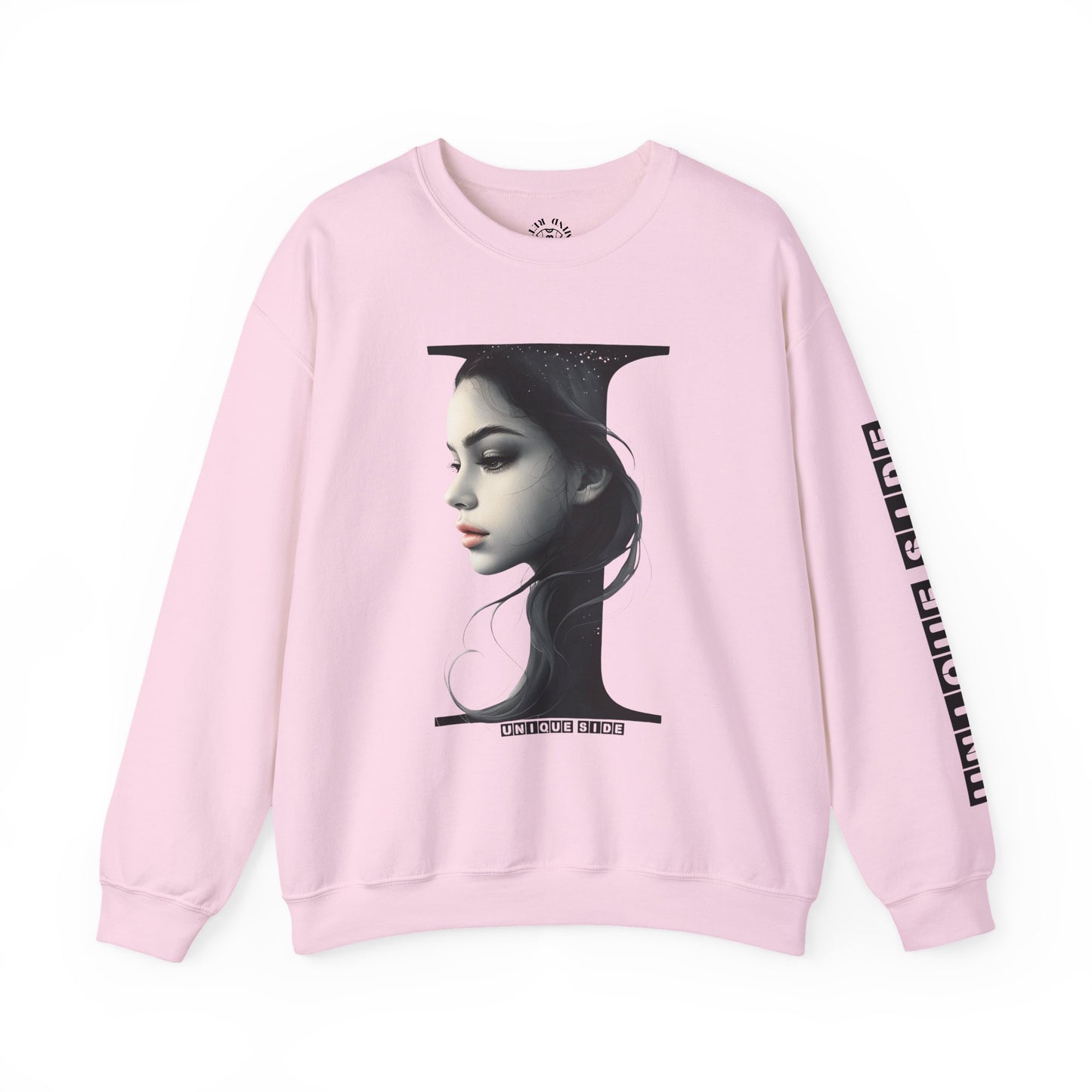 Letter I, Stylish Artistic Sweatshirt, Trendy Crewneck, Graphic Sweater, Cozy Unisex Top, Unique Gift for Art Lovers, Everyday Comfort