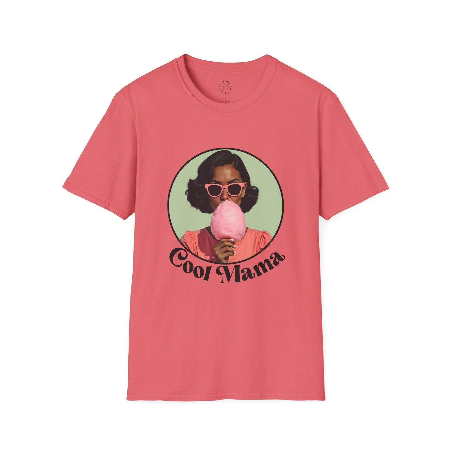 Cool Mama Graphic Unisex Softstyle T-Shirt - Perfect for Moms, Fun Gift for Mother's Day