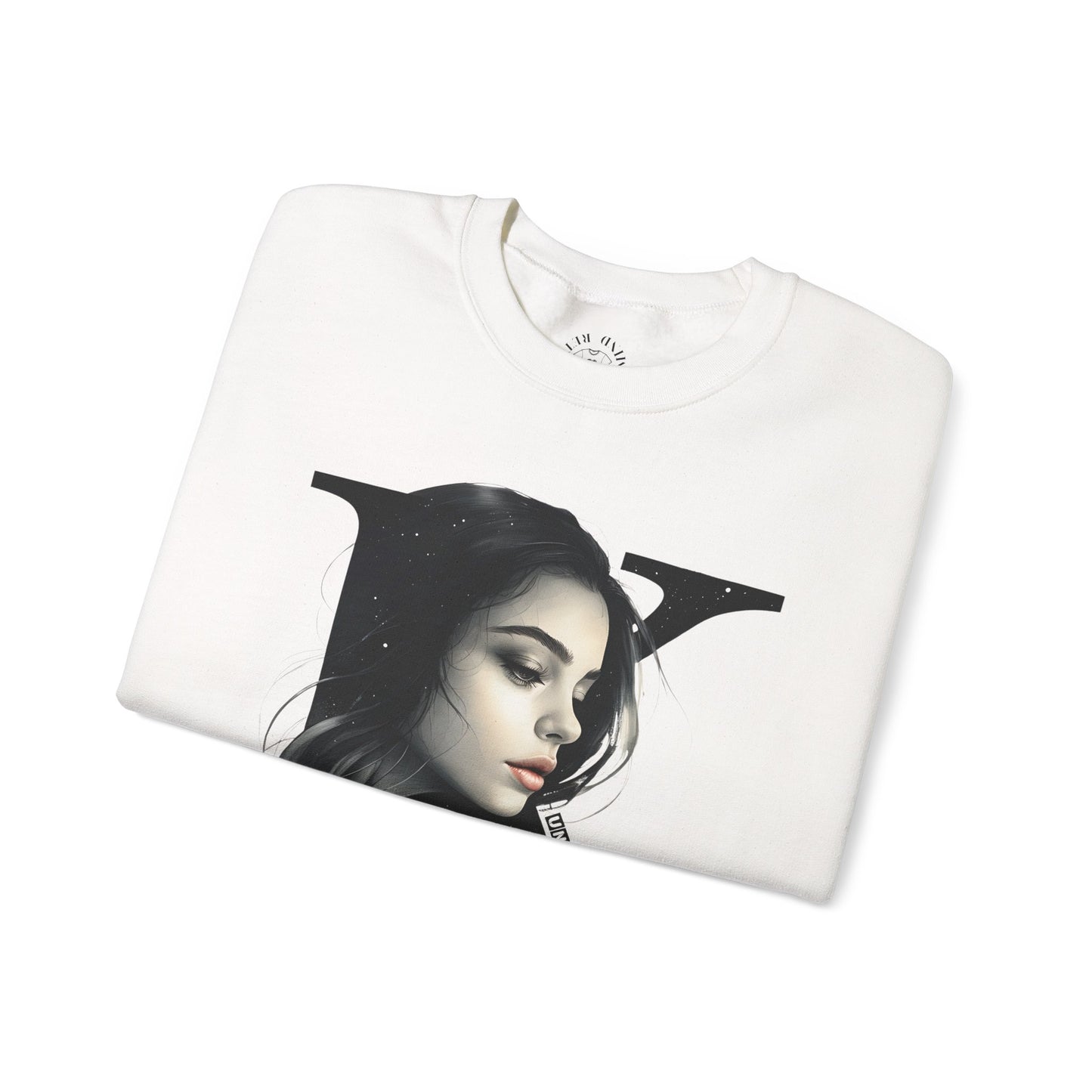Letter K, Stylish Artistic Sweatshirt, Trendy Crewneck, Graphic Sweater, Cozy Unisex Top, Unique Gift for Art Lovers, Everyday Comfort