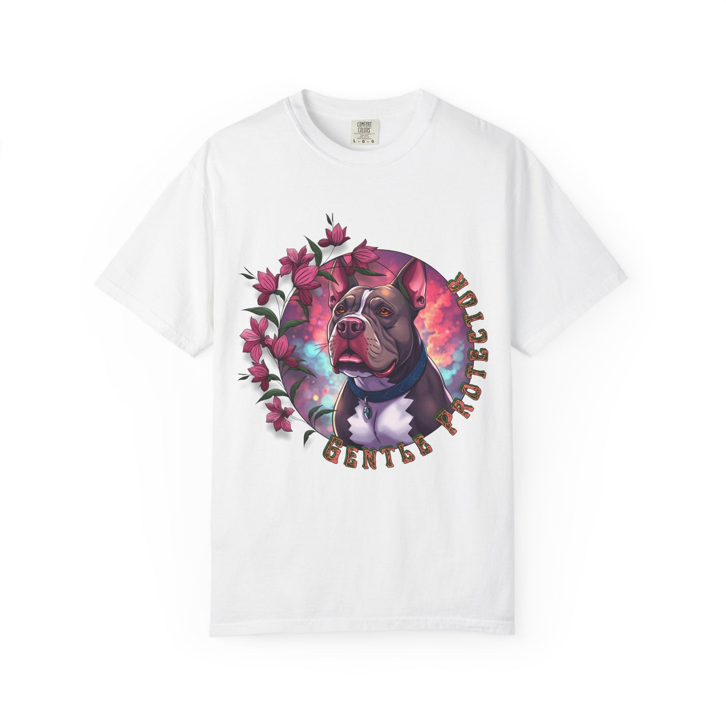 Gentle Protector T-shirt, Dog Lover Gift, Animal Rescue Tee, Pet Awareness Shirt, Mother's Day Present, Casual Everyday Wear