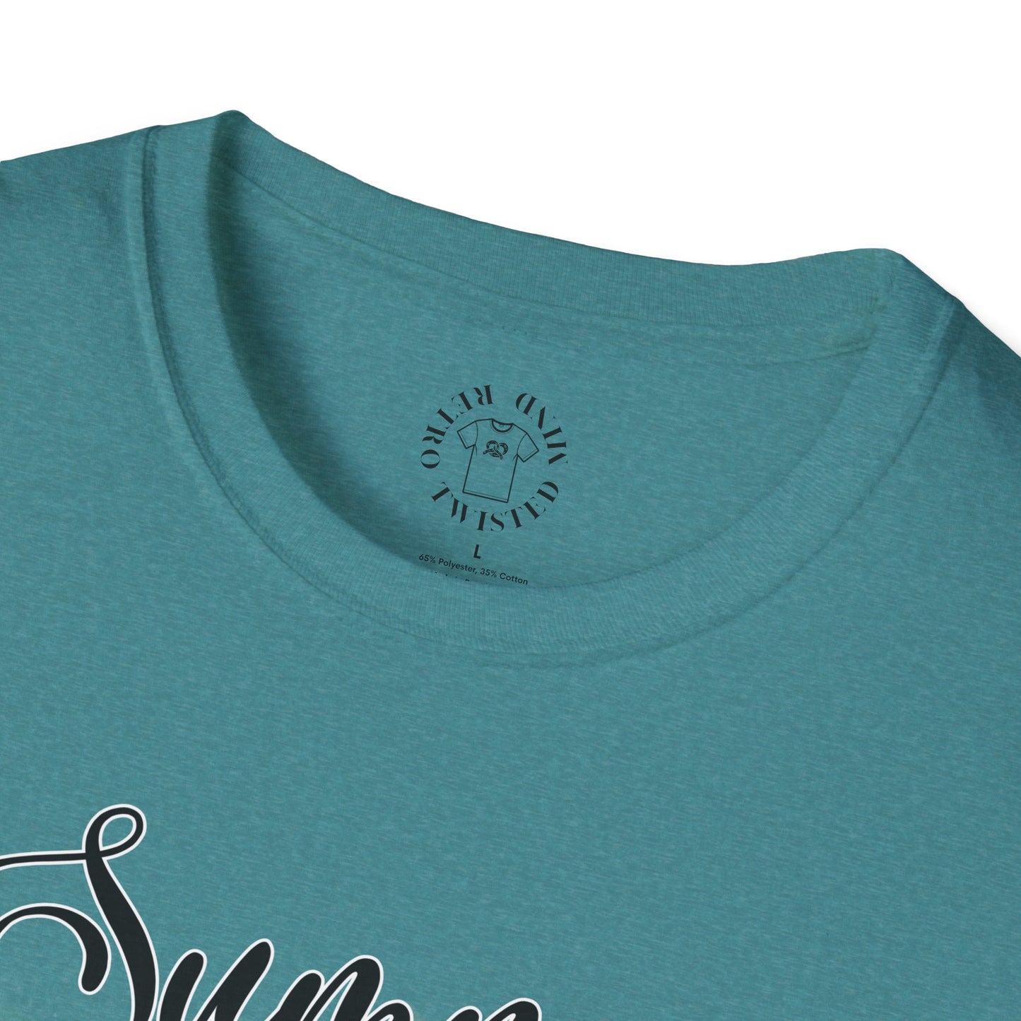 Summer Colors Cocktail T-Shirt, Unisex Tee, Fun Summer Wear, Gift for Cocktails Lovers, Beach Party Shirt, Vacation Top
