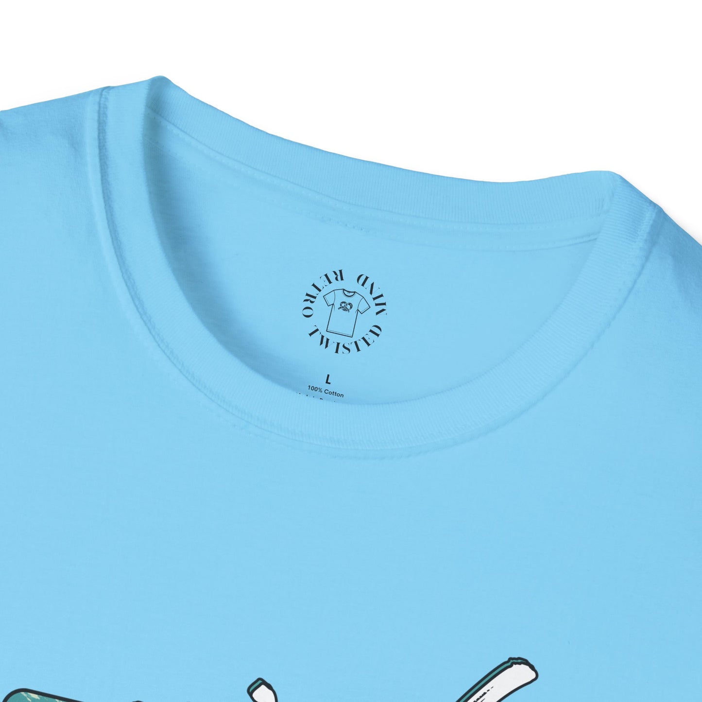 Florida Vibe Unisex Softstyle T-Shirt - Casual Beachwear Tee, manatee
