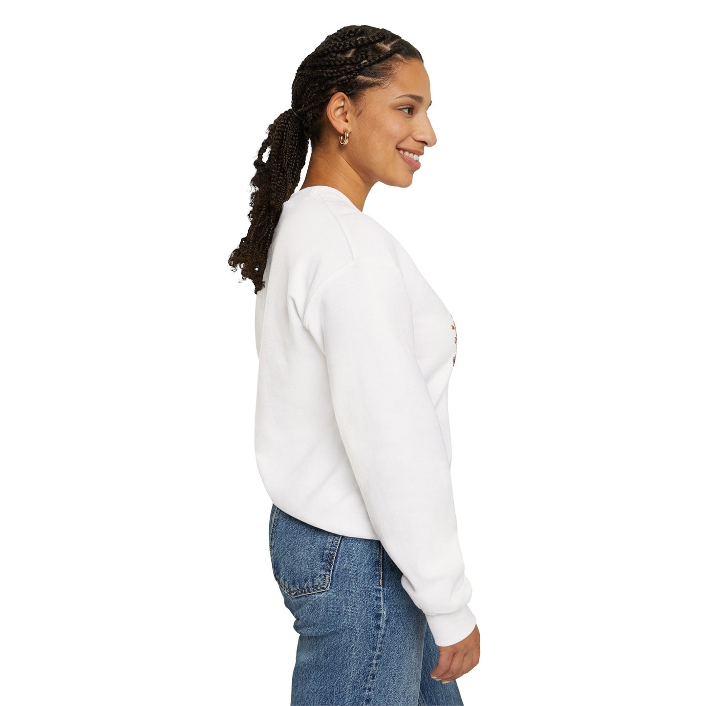 Unisex Heavy Blend™ Crewneck Sweatshirt,mother day gift, mama ,flower