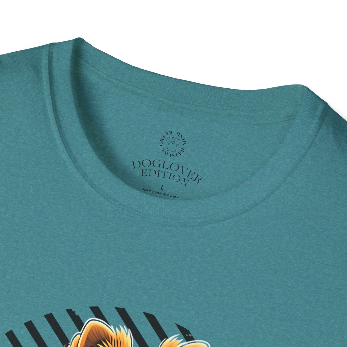 Unisex Softstyle T-Shirt - 'Pure Love' Pomeranian Print